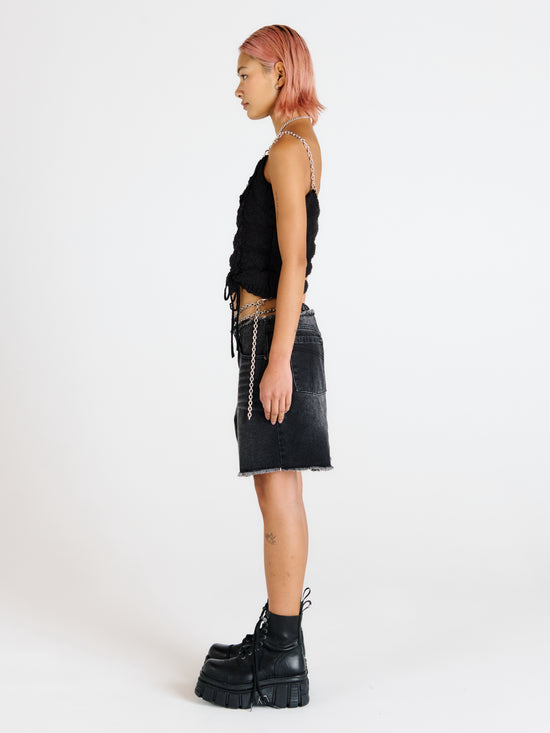 THE CHAIN WAIST DAD SHORT  - VIA THE RAGGED PRIEST | Only €63 | NOW AVAILABLE TO SHOP at IAMINHATELOVE