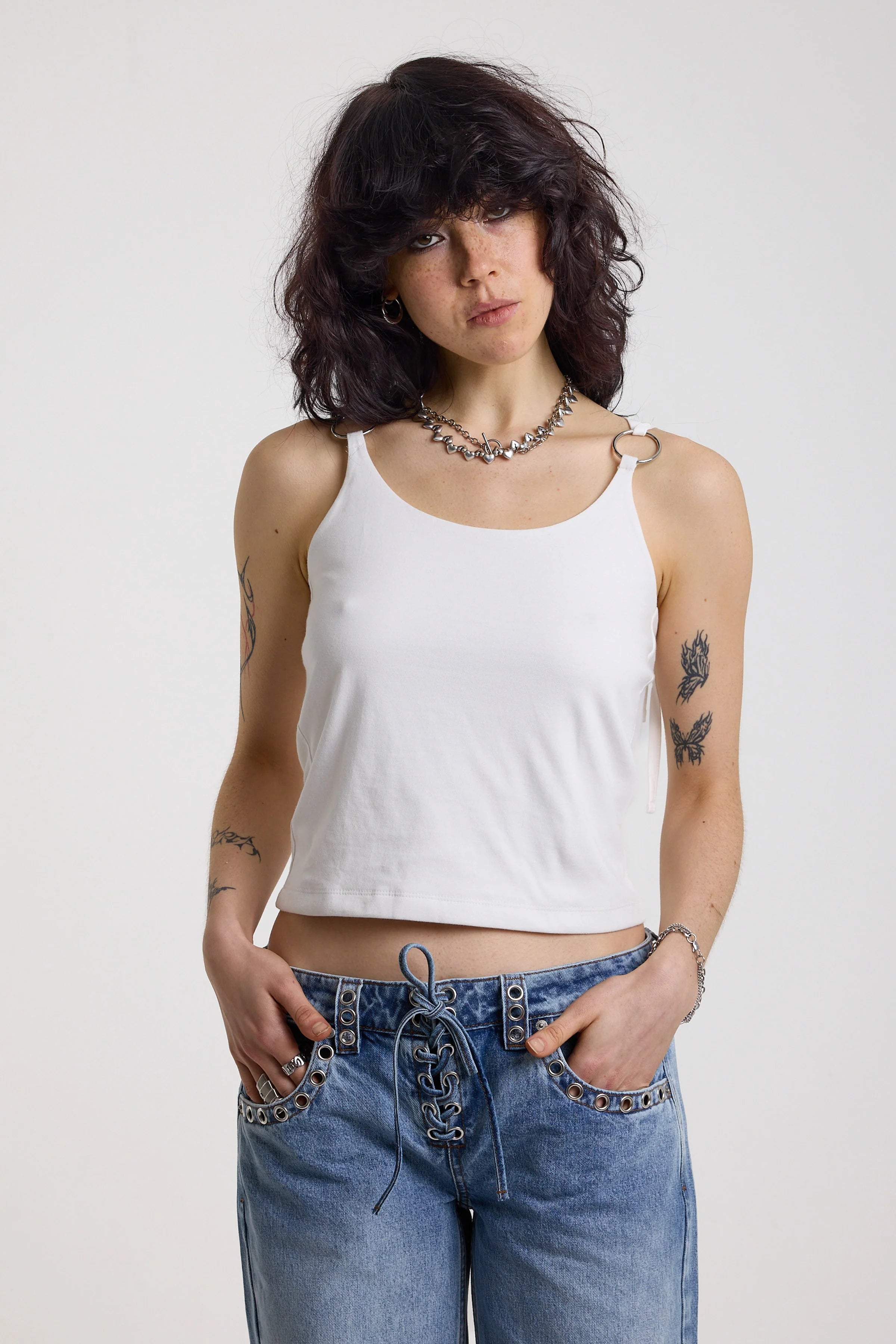 THE CHAR O-RING STRAPPY CAMI TOP  - VIA THE RAGGED PRIEST | Only €39 | NOW AVAILABLE TO SHOP at IAMINHATELOVE 