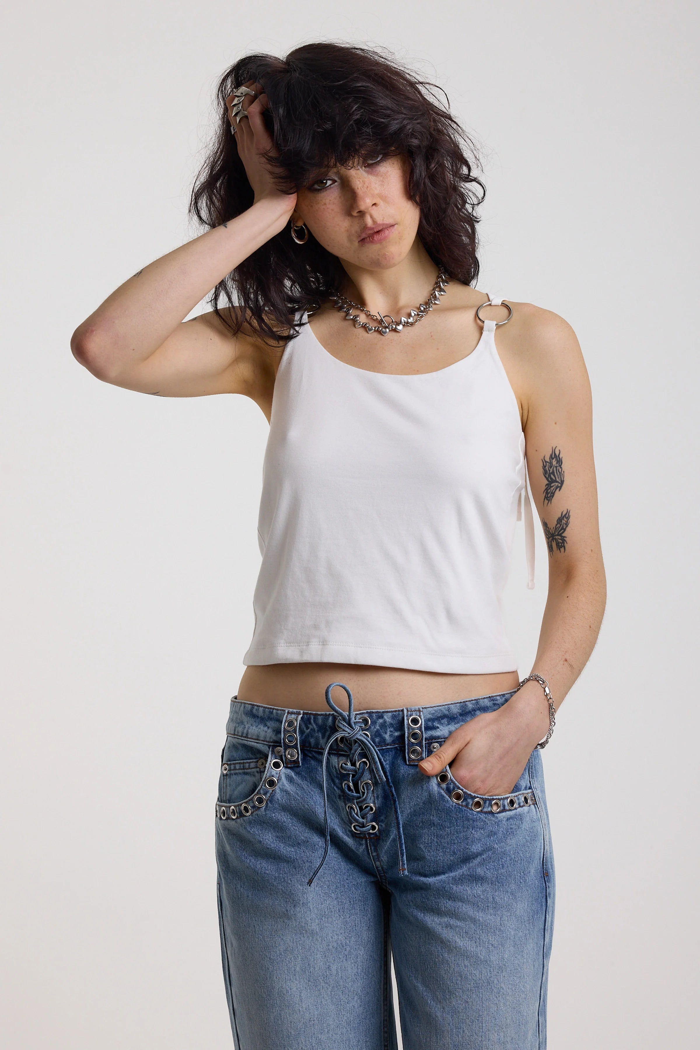 THE CHAR O-RING STRAPPY CAMI TOP  - VIA THE RAGGED PRIEST | Only €39 | NOW AVAILABLE TO SHOP at IAMINHATELOVE 