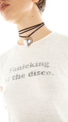 BURNOUT BABY CROPPED TEE