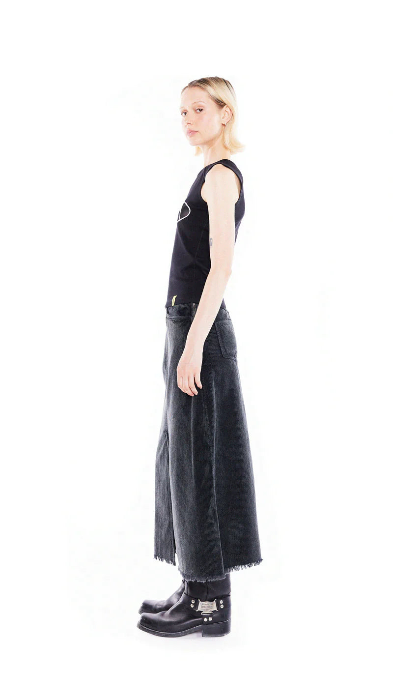 AVALON TANK TOP IN LIQUORICE  - VIA BASIC PLEASURE MODE | Only €41 | NOW AVAILABLE TO SHOP at IAMINHATELOVE