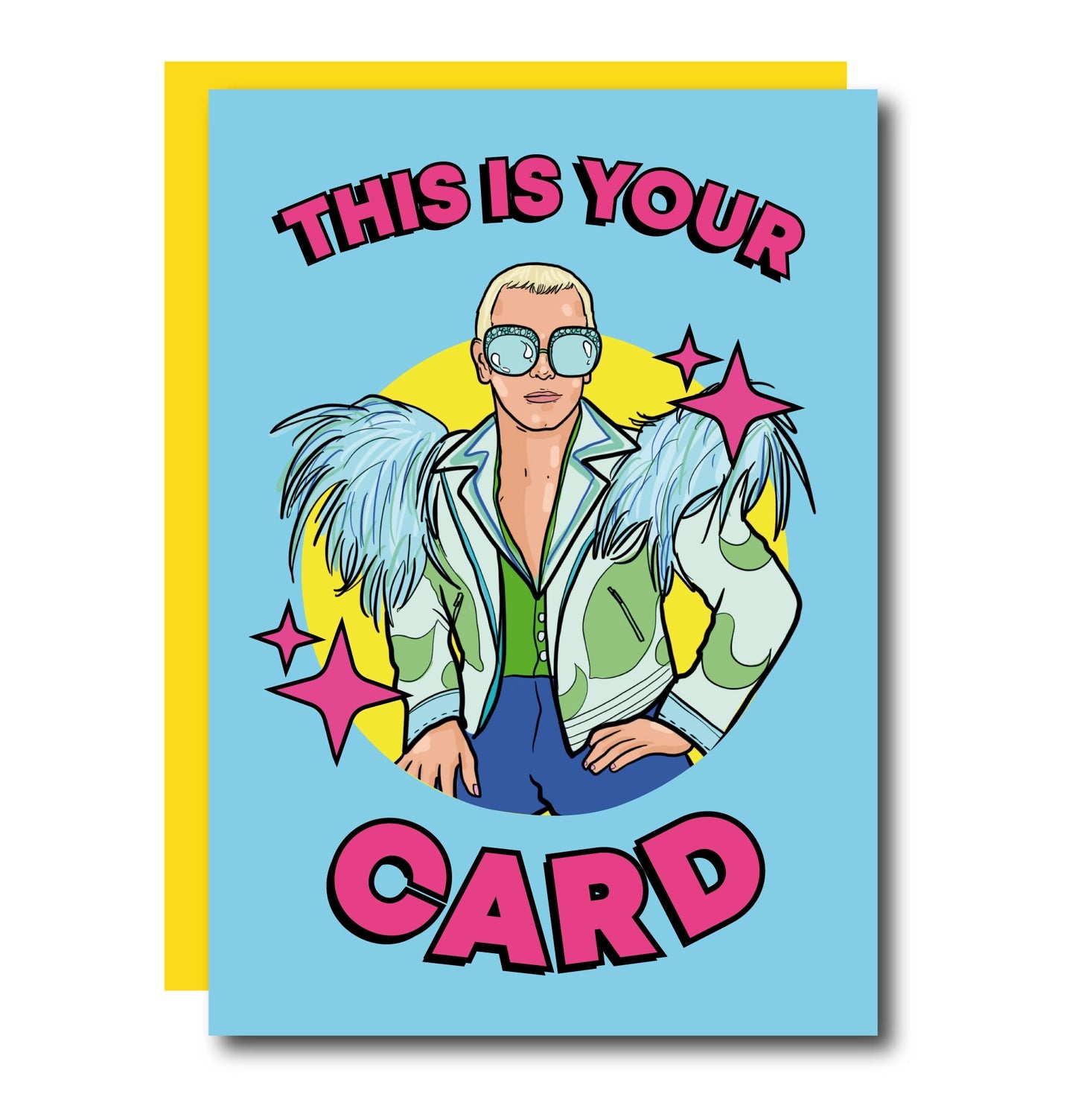 THE <3 THIS IS YOUR CARD! GREETING CARD  - VIA IAMINHATELOVE | Only €4 | NOW AVAILABLE TO SHOP at IAMINHATELOVE 