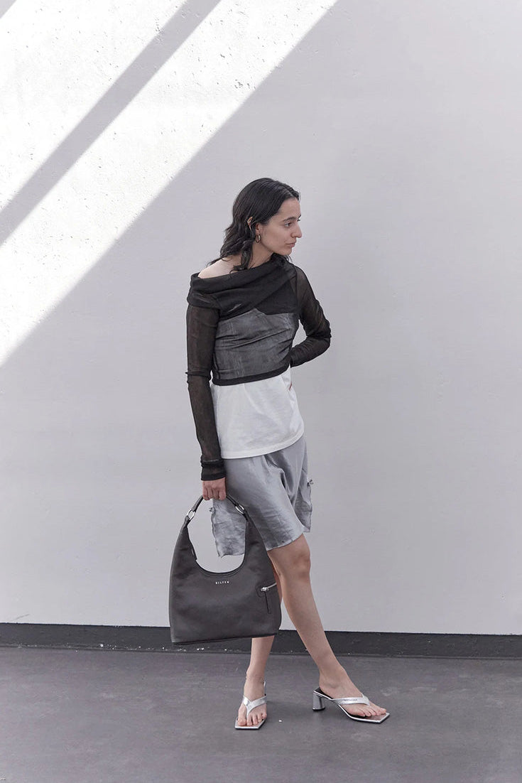THE LOLA SHOULDER BAG - GENUINE LEATHER  - VIA SILFEN STUDIO | Only €149 | NOW AVAILABLE TO SHOP at IAMINHATELOVE 