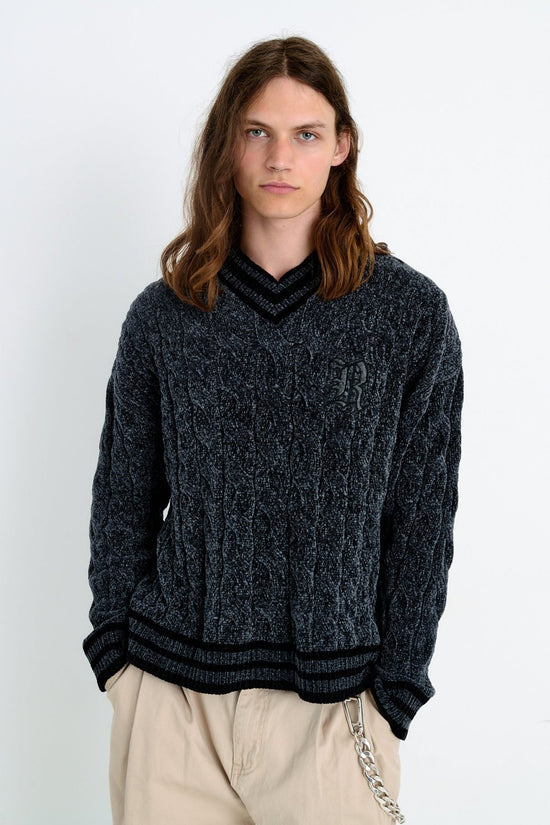 DWEEB CABLE KNIT JUMPER  - VIA THE RAGGED PRIEST | Only €64 | NOW AVAILABLE TO SHOP at IAMINHATELOVE