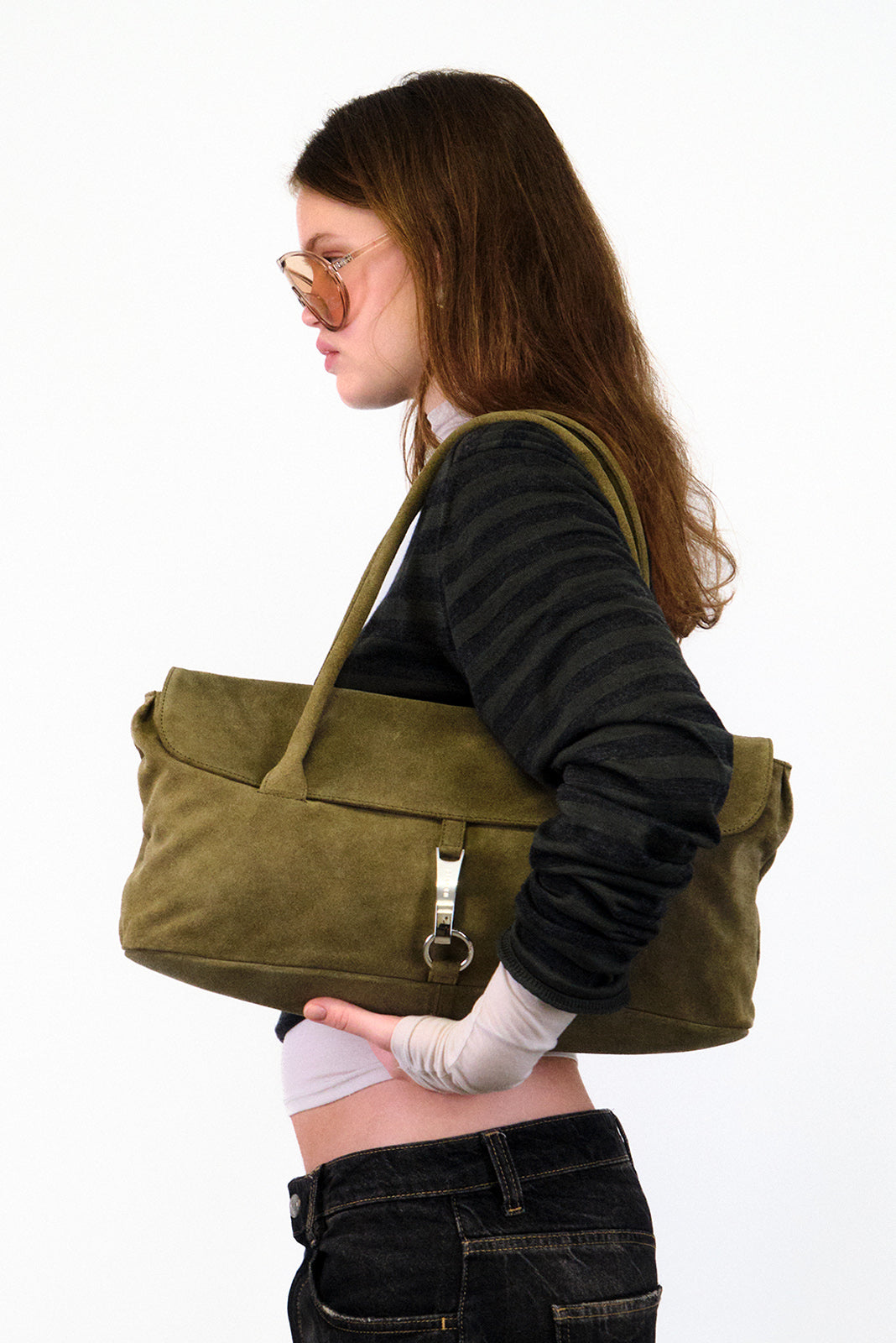 THE PALMA BAG - SAGE GREEN  - VIA SILFEN STUDIO | Only €179 | NOW AVAILABLE TO SHOP at IAMINHATELOVE 