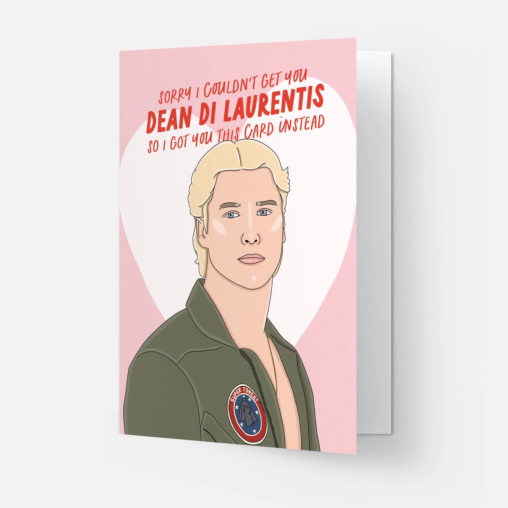 THE OBSESSED W/ DEAN DI LAURENTIS! GREETING CARD  - VIA IAMINHATELOVE | Only €4 | NOW AVAILABLE TO SHOP at IAMINHATELOVE 