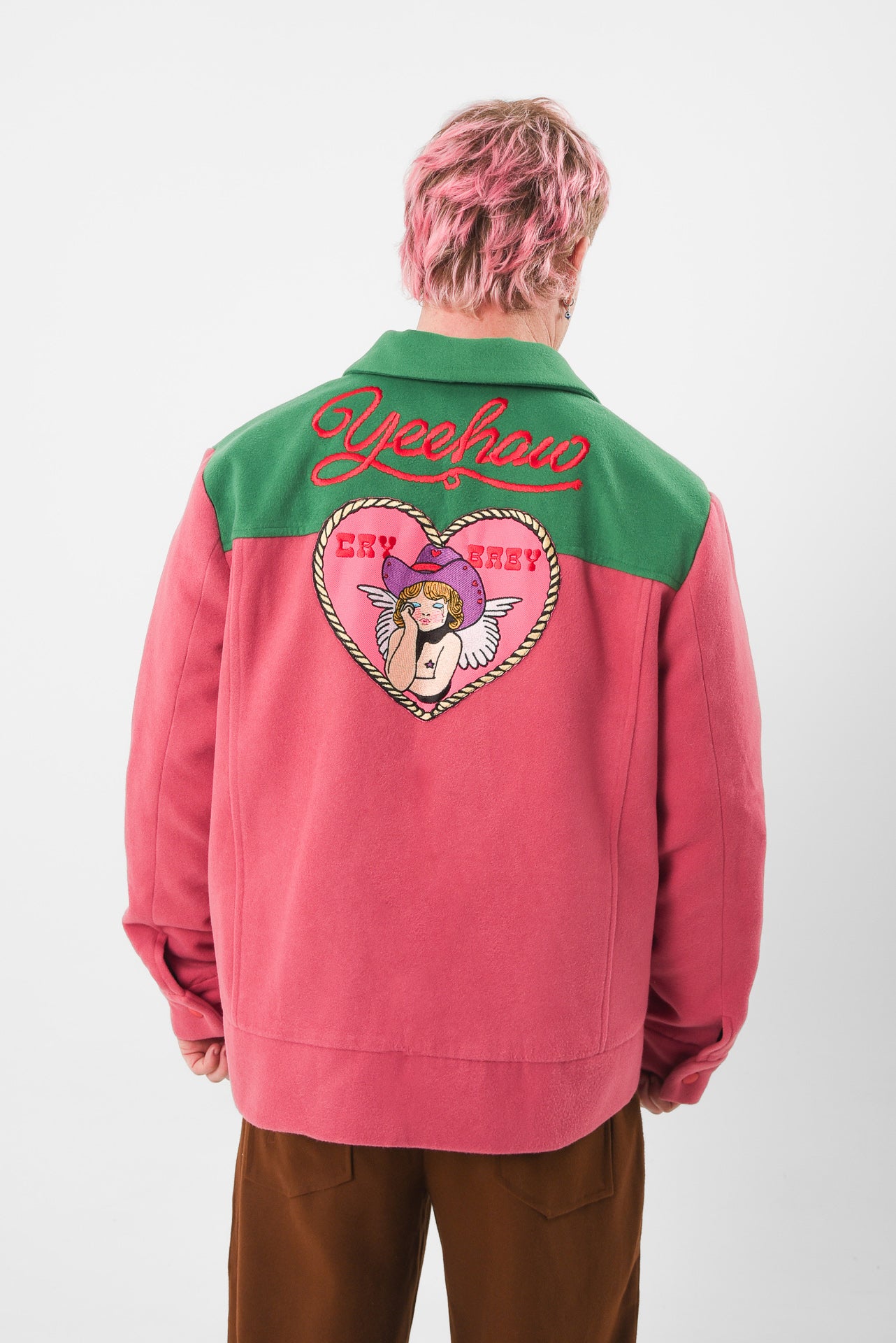 THE WHO DOES SHE THINK SHE IS” JACKET  - VIA OVARY GANG | Only €170 | NOW AVAILABLE TO SHOP at IAMINHATELOVE 