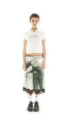 BURNOUT BABY CROPPED TEE