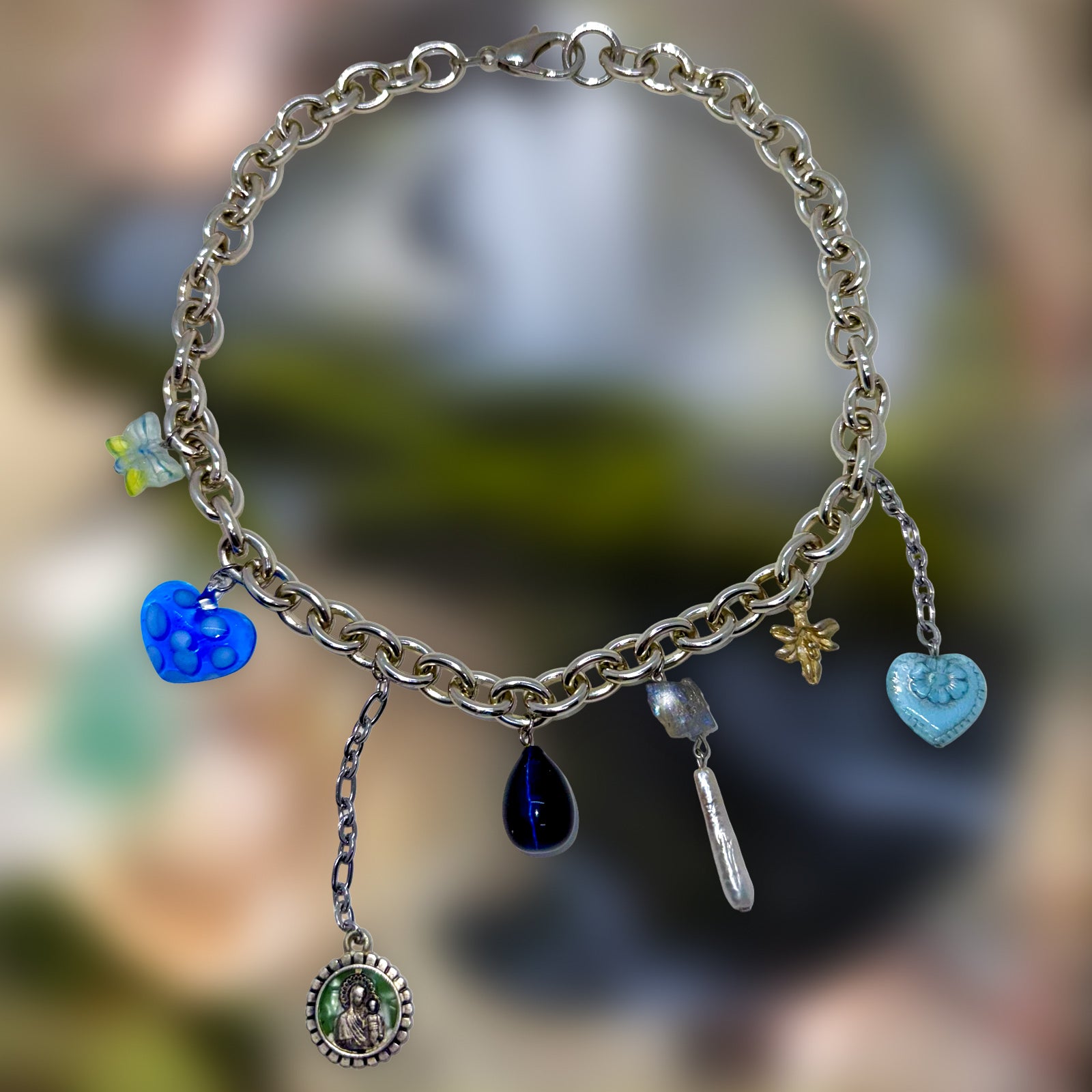 THE CHARM AWAY CHAIN NECKLACE  - VIA SOFT RUINS | Only €50 | NOW AVAILABLE TO SHOP at IAMINHATELOVE 