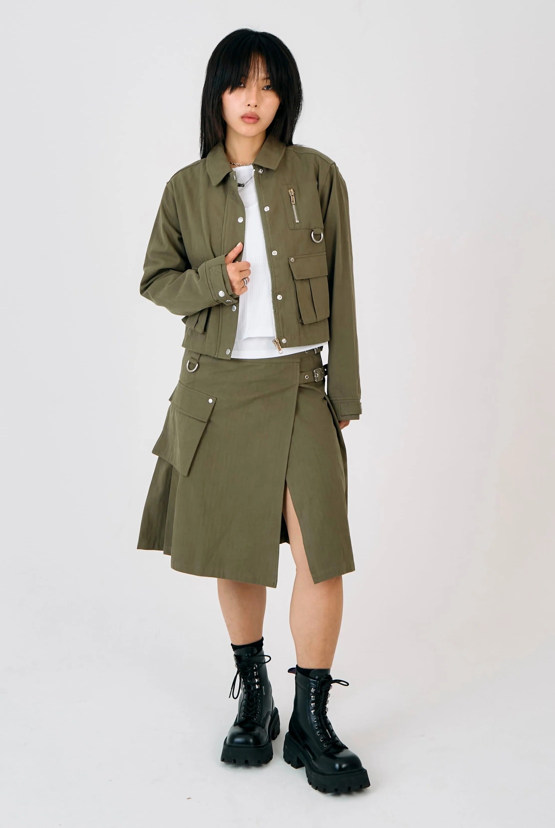 THE CORPS HARDWARE UTILITY JACKET  - VIA THE RAGGED PRIEST | Only €114 | NOW AVAILABLE TO SHOP at IAMINHATELOVE 