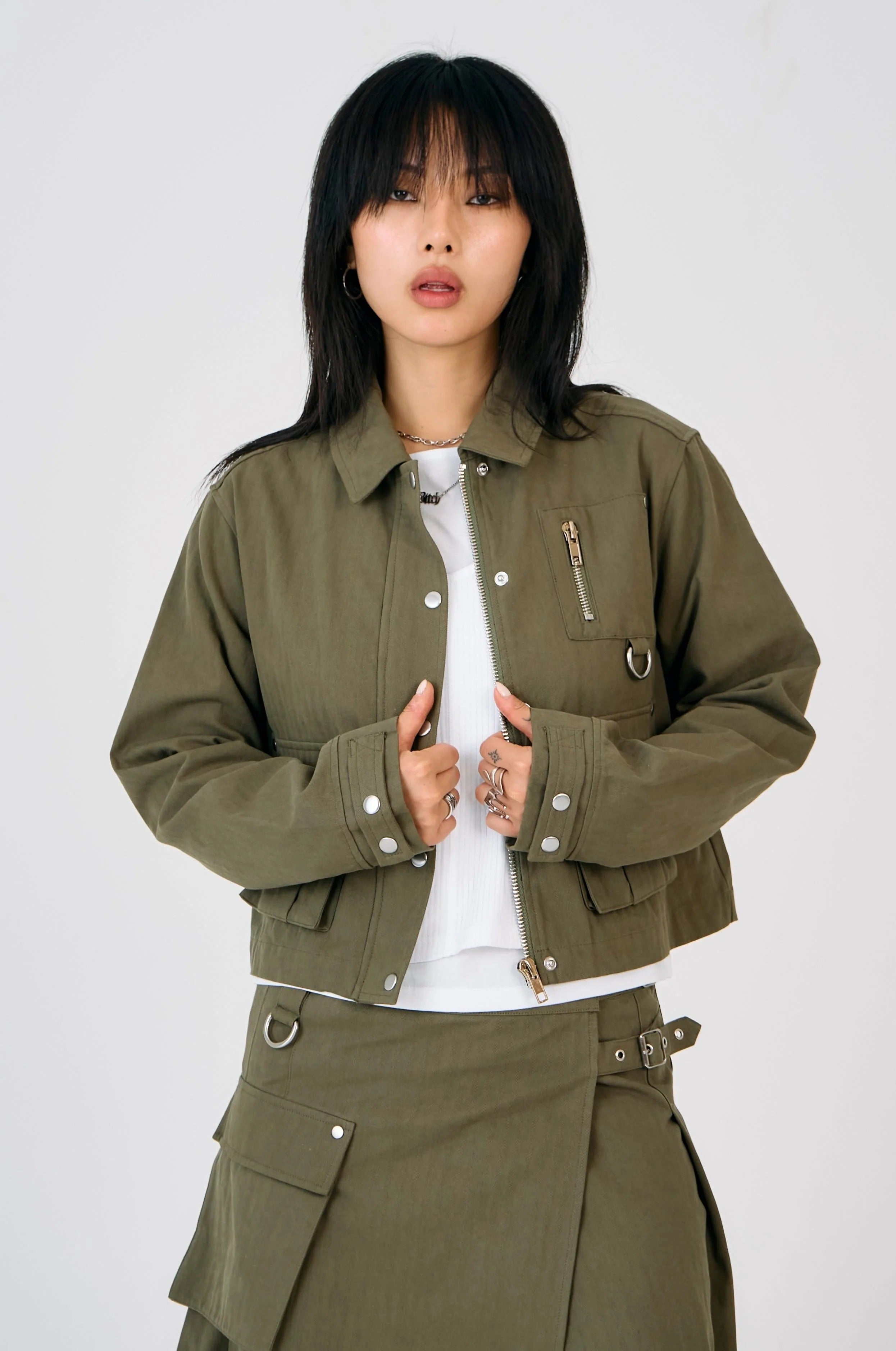THE CORPS HARDWARE UTILITY JACKET  - VIA THE RAGGED PRIEST | Only €114 | NOW AVAILABLE TO SHOP at IAMINHATELOVE 