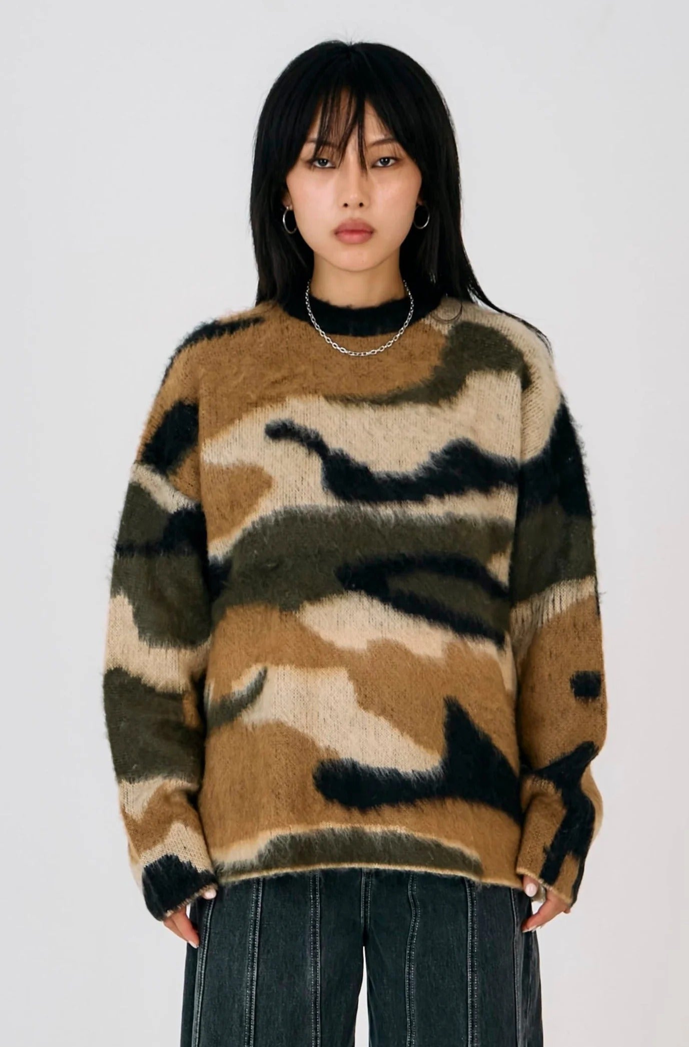 THE RAID CAMO KNIT  - VIA THE RAGGED PRIEST | Only €89 | NOW AVAILABLE TO SHOP at IAMINHATELOVE 