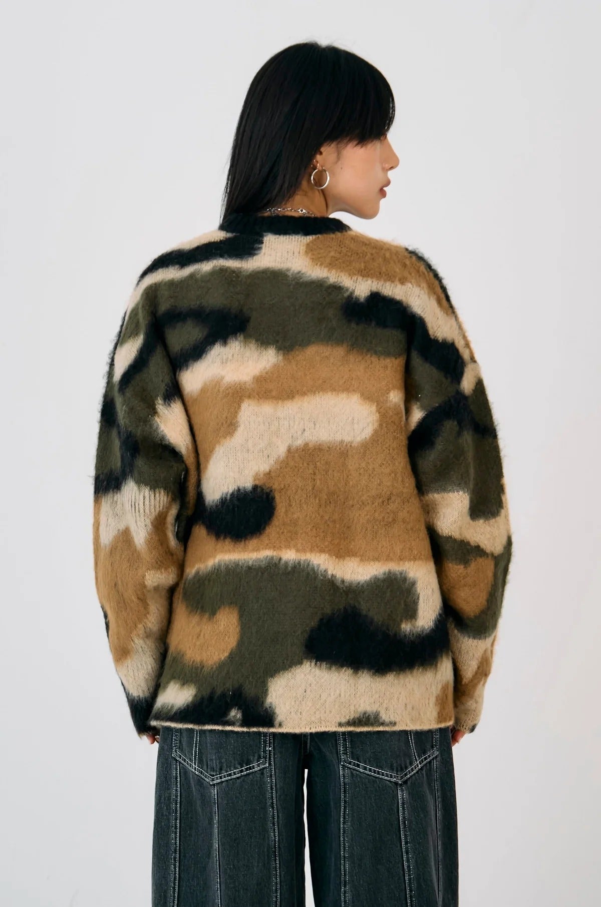 THE RAID CAMO KNIT  - VIA THE RAGGED PRIEST | Only €89 | NOW AVAILABLE TO SHOP at IAMINHATELOVE 