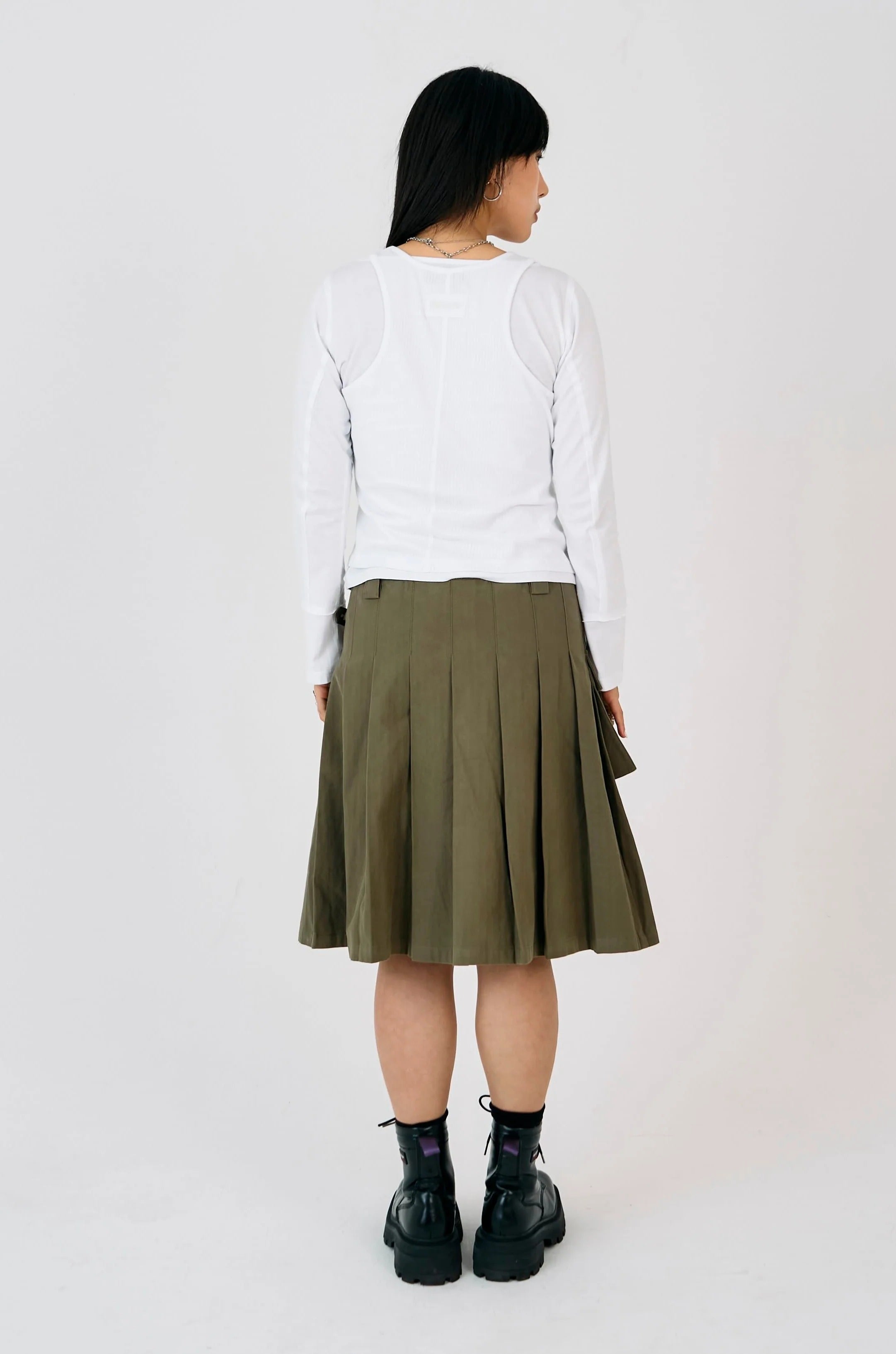 THE SCOUT UTILITY MIDI SKIRT  - VIA THE RAGGED PRIEST | Only €99 | NOW AVAILABLE TO SHOP at IAMINHATELOVE 