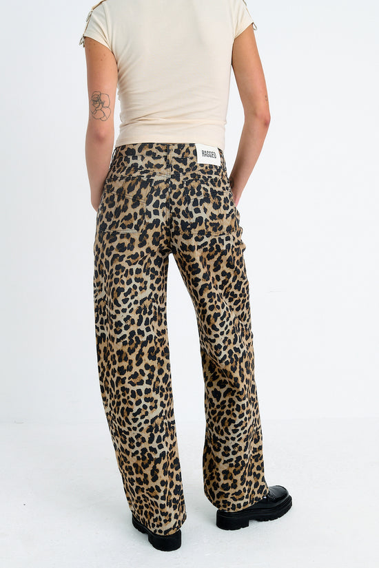 THE RELEASE JEANS - LEOPARD WASH  - VIA THE RAGGED PRIEST | Only €87 | NOW AVAILABLE TO SHOP at IAMINHATELOVE