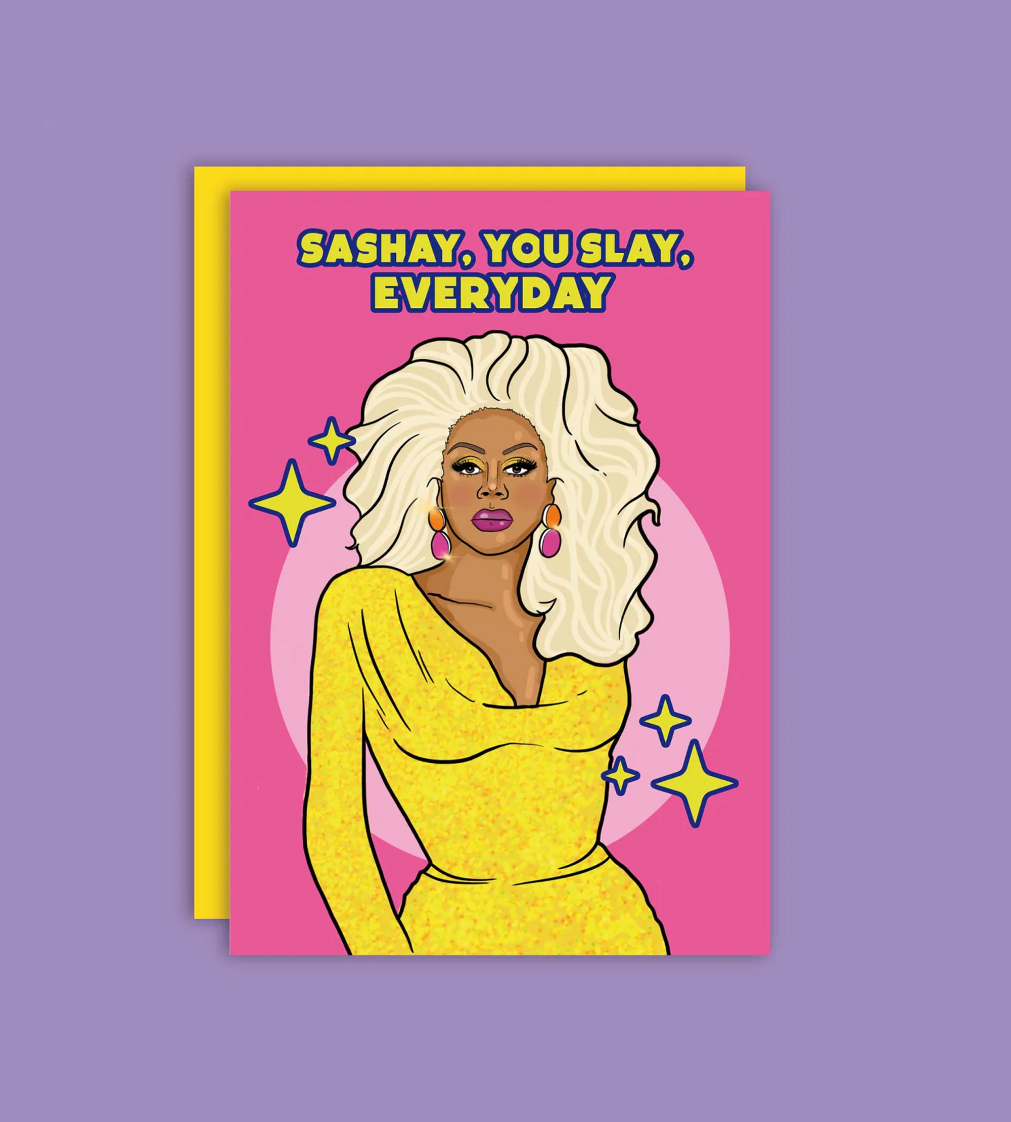 THE SASHAY, YOU SLAY GREETING CARD  - VIA IAMINHATELOVE | Only €4 | NOW AVAILABLE TO SHOP at IAMINHATELOVE 