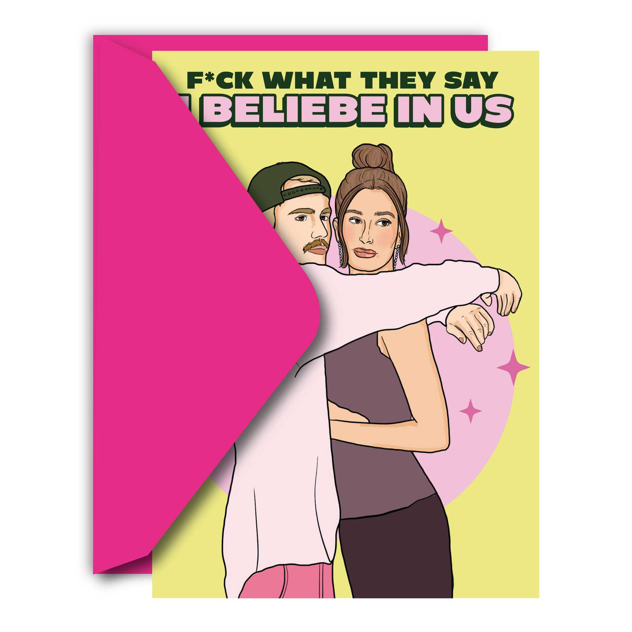THE BELIEBE IN US GREETING CARD  - VIA IAMINHATELOVE | Only €4 | NOW AVAILABLE TO SHOP at IAMINHATELOVE 
