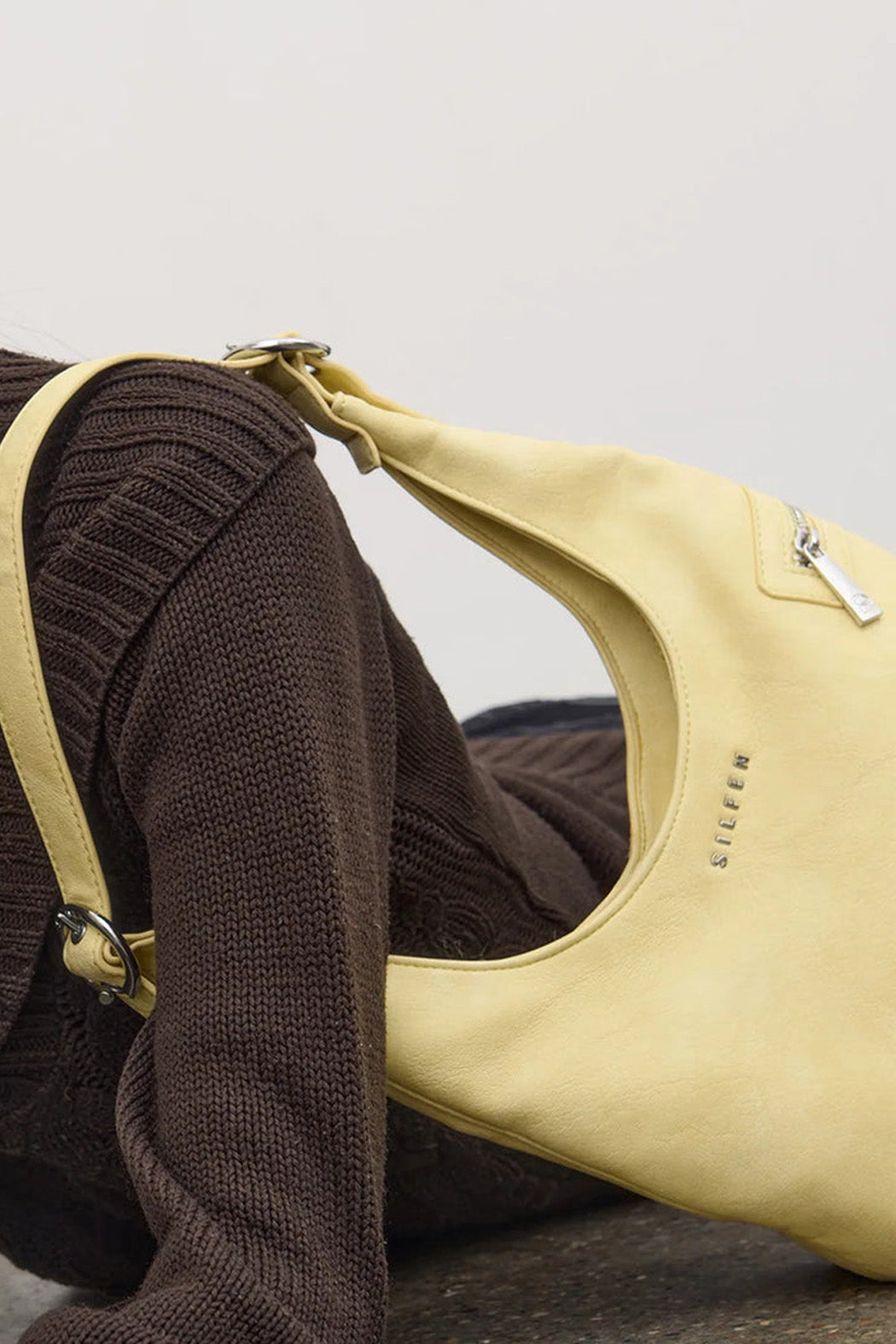 THE LOTTA SHOULDER BAG - PANNA COTTA  - VIA SILFEN STUDIO | Only €79 | NOW AVAILABLE TO SHOP at IAMINHATELOVE 