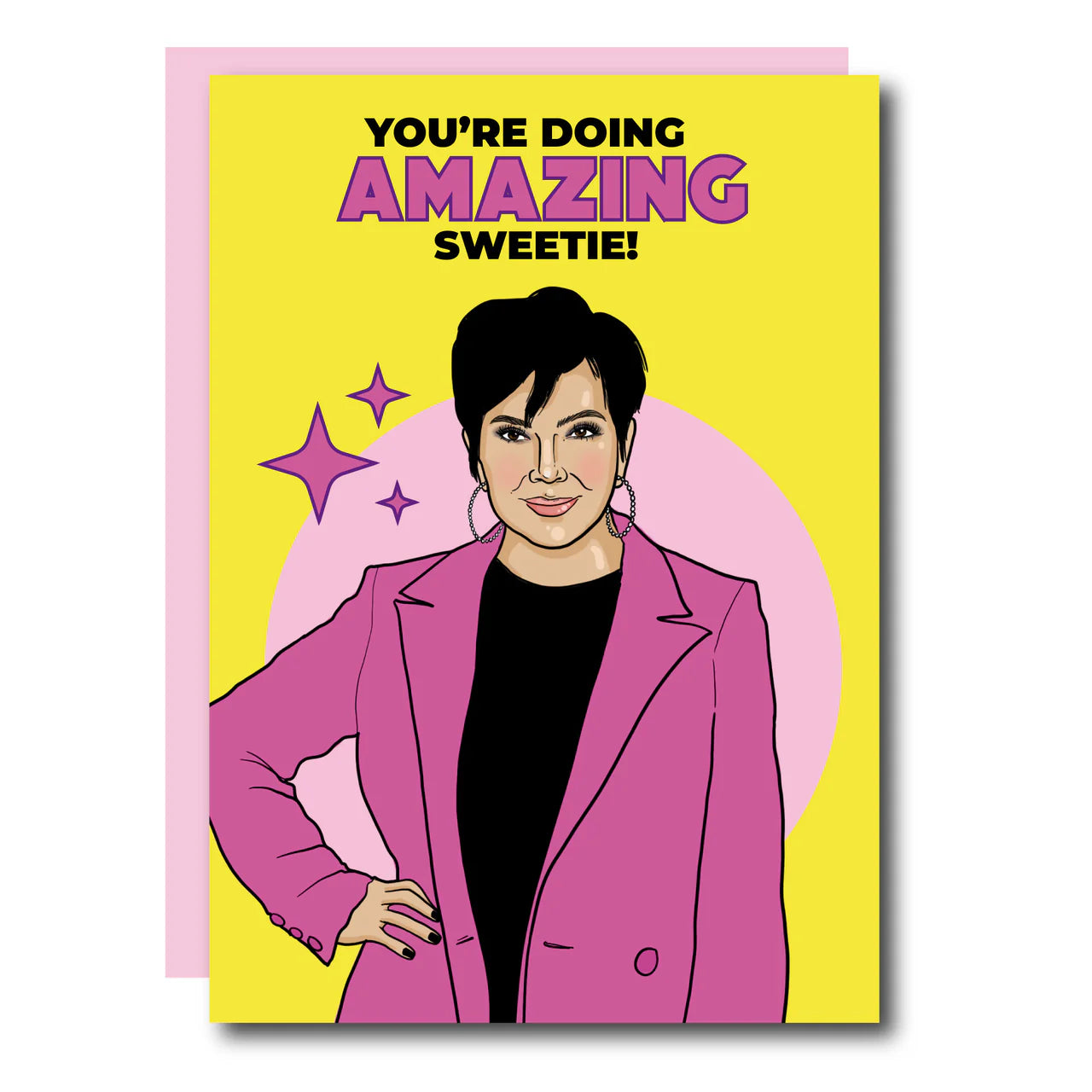 THE KRISTASTIC GREETING CARD  - VIA IAMINHATELOVE | Only €4 | NOW AVAILABLE TO SHOP at IAMINHATELOVE 