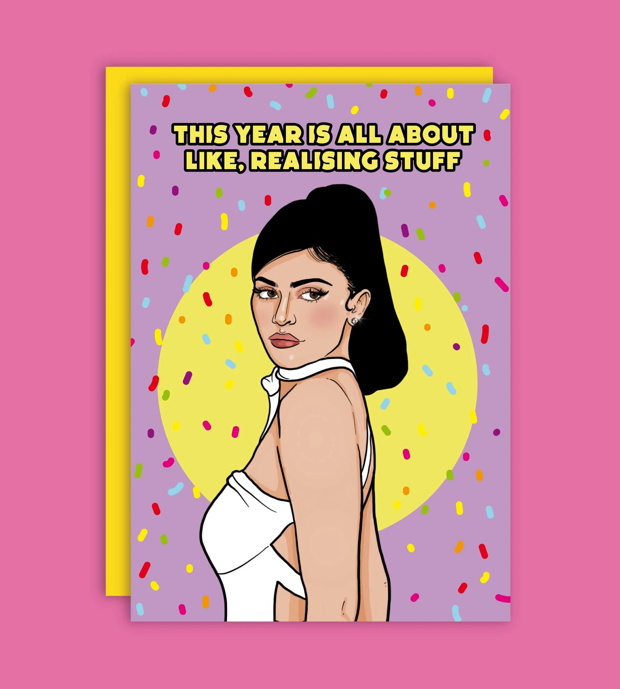 THE REALISING STUFF GREETING CARD  - VIA IAMINHATELOVE | Only €4 | NOW AVAILABLE TO SHOP at IAMINHATELOVE 