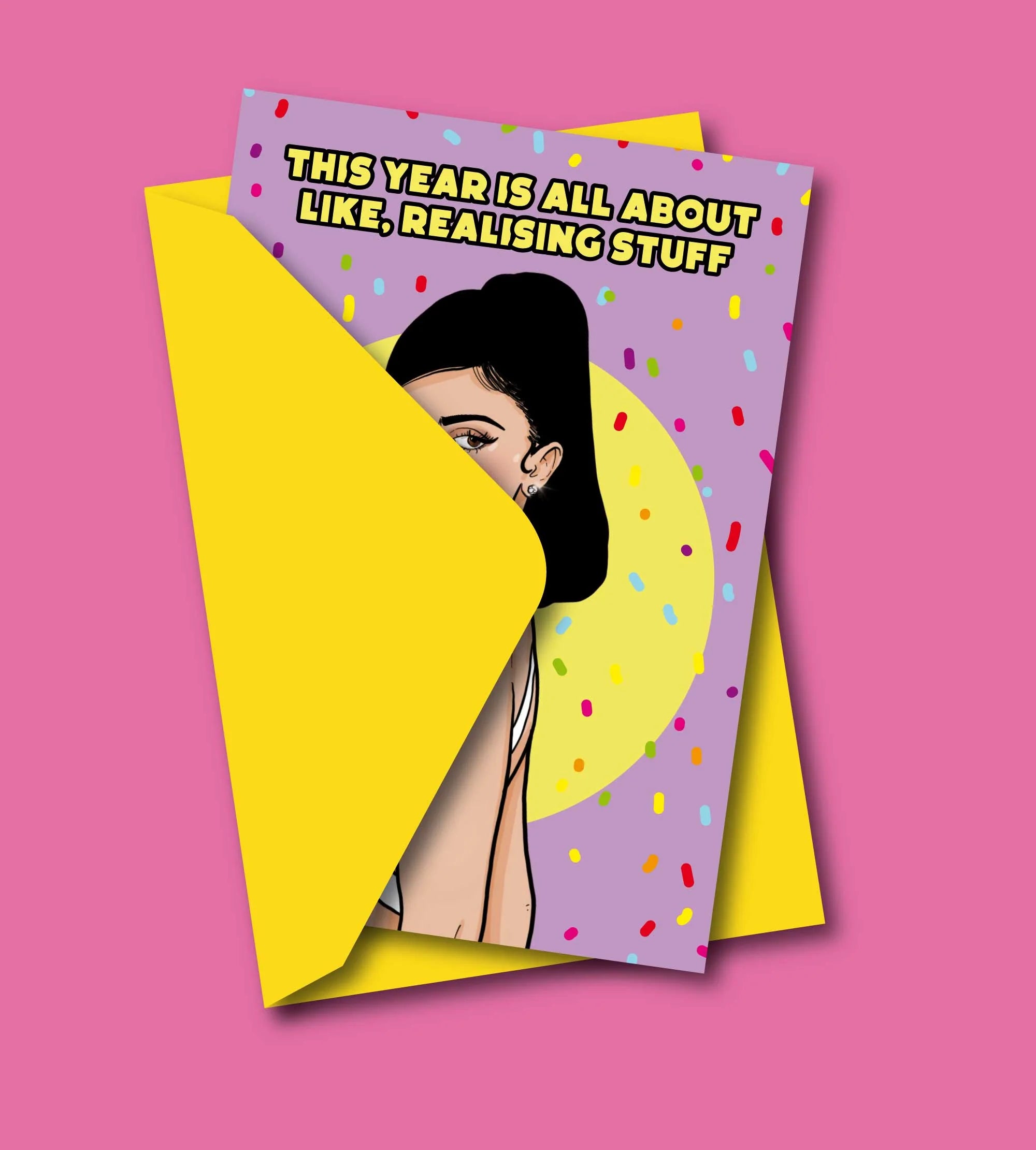 THE REALISING STUFF GREETING CARD  - VIA IAMINHATELOVE | Only €4 | NOW AVAILABLE TO SHOP at IAMINHATELOVE 