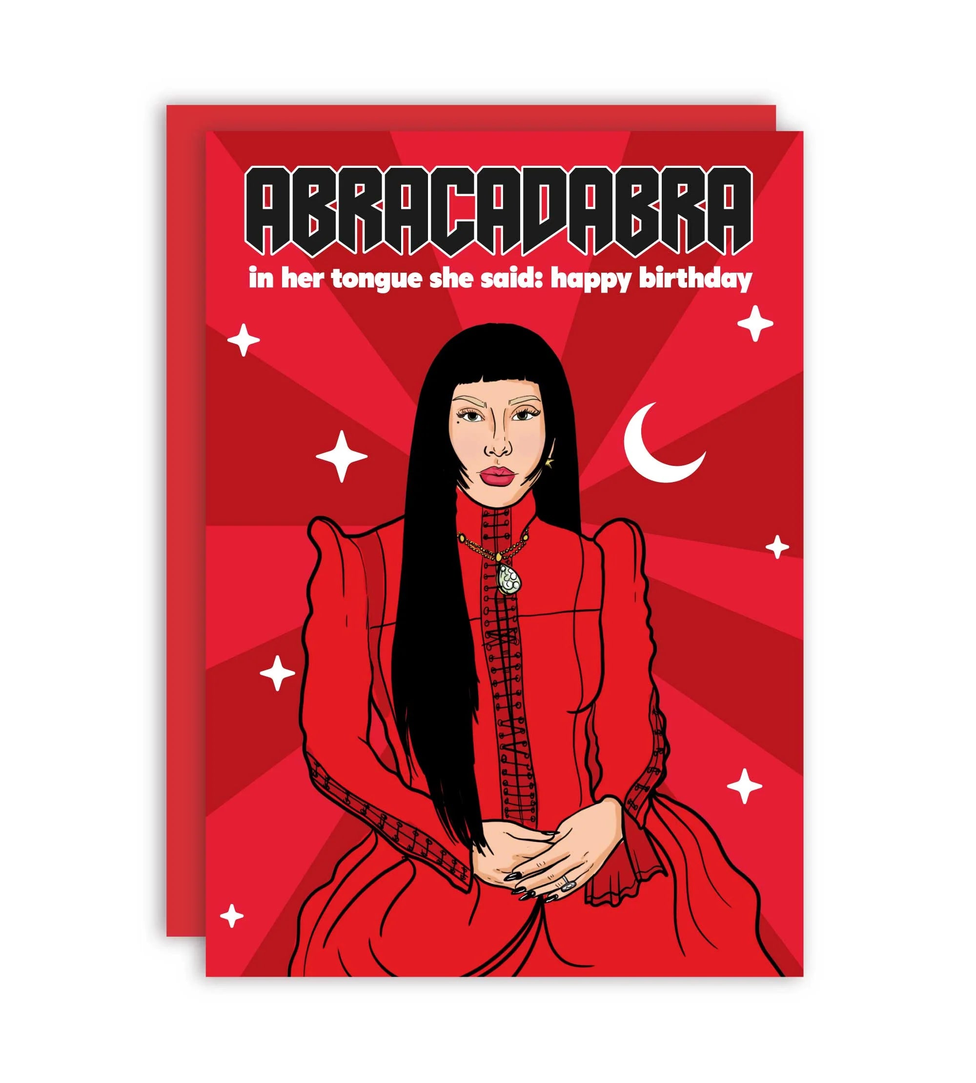 THE ABRACADABRA GREETING CARD  - VIA IAMINHATELOVE | Only €4 | NOW AVAILABLE TO SHOP at IAMINHATELOVE 