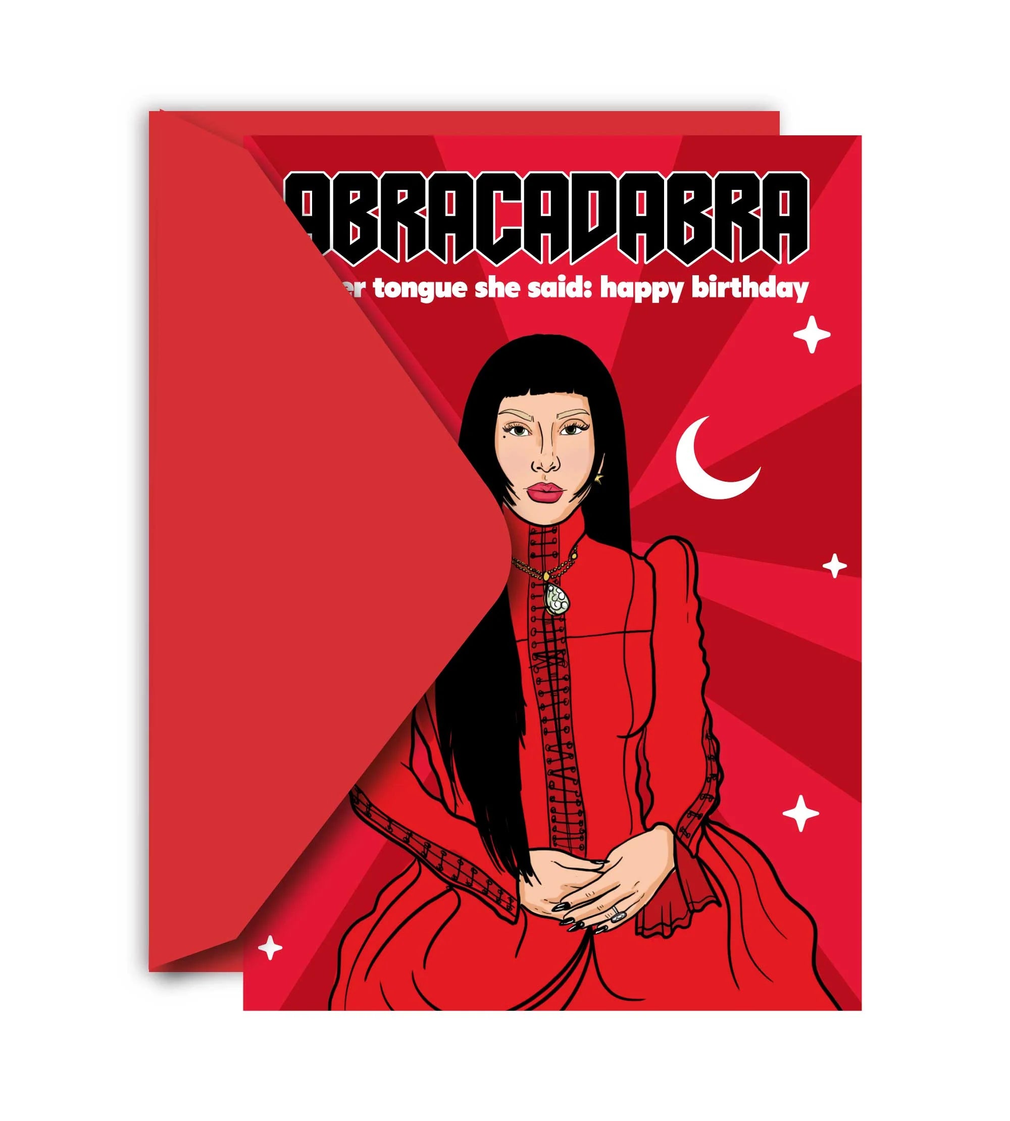 THE ABRACADABRA GREETING CARD  - VIA IAMINHATELOVE | Only €4 | NOW AVAILABLE TO SHOP at IAMINHATELOVE 