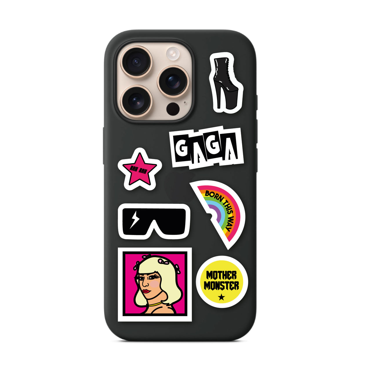 THE MOTHER MONSTER STICKER SHEET  - VIA IAMINHATELOVE | Only €6 | NOW AVAILABLE TO SHOP at IAMINHATELOVE 