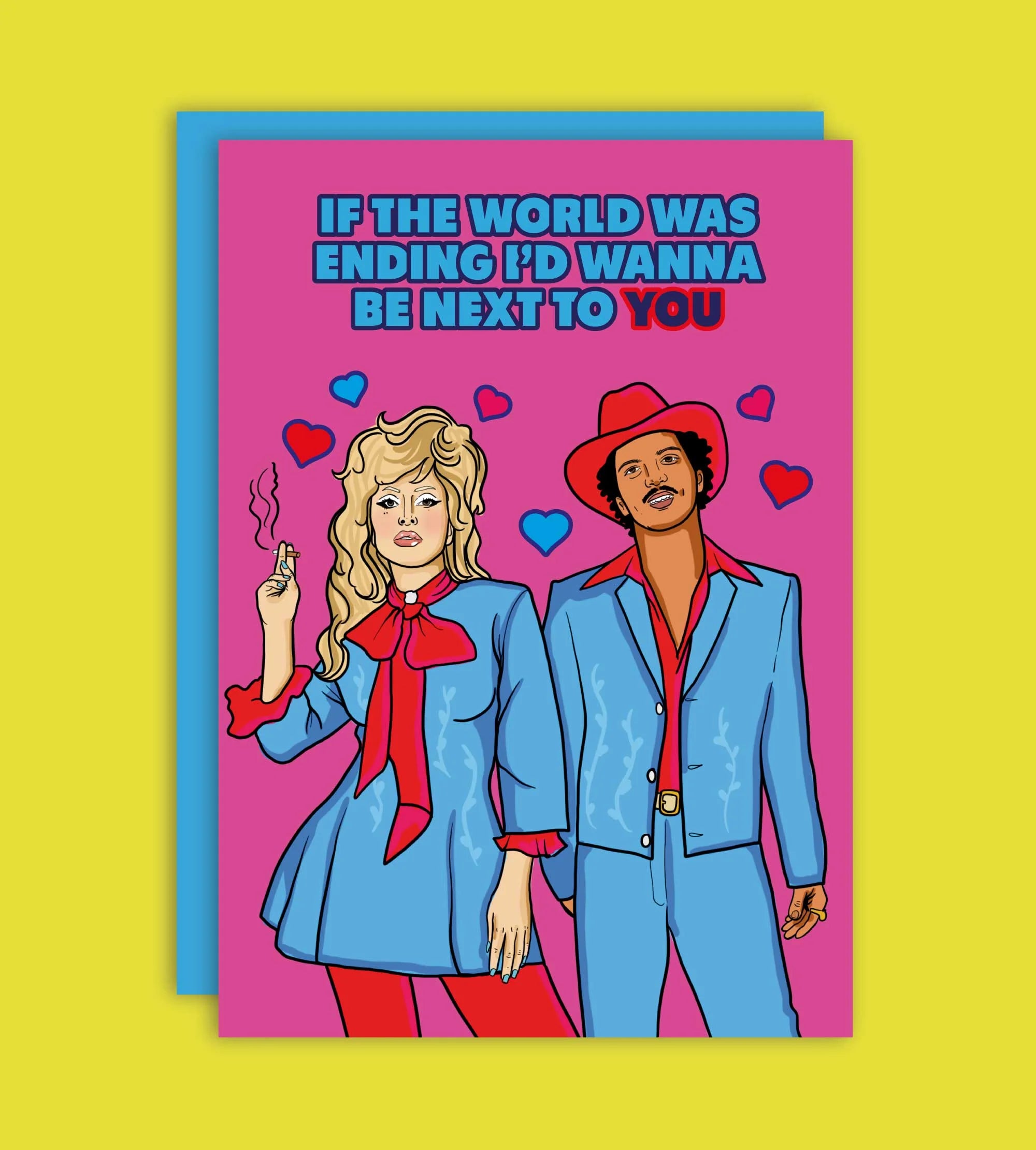 THE GAGA LOVIN' GREETING CARD  - VIA IAMINHATELOVE | Only €4 | NOW AVAILABLE TO SHOP at IAMINHATELOVE 