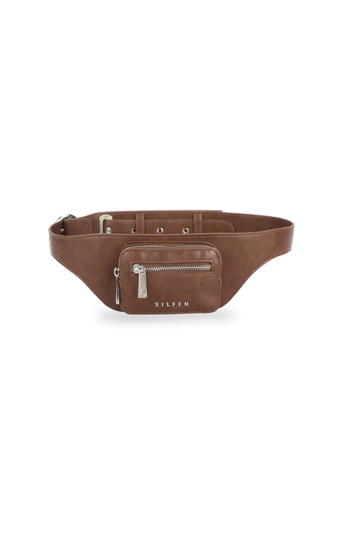 THE ELIZA FESTIVAL BELT  - OAK BROWN  - VIA SILFEN | Only €69.99 | NOW AVAILABLE TO SHOP at IAMINHATELOVE 