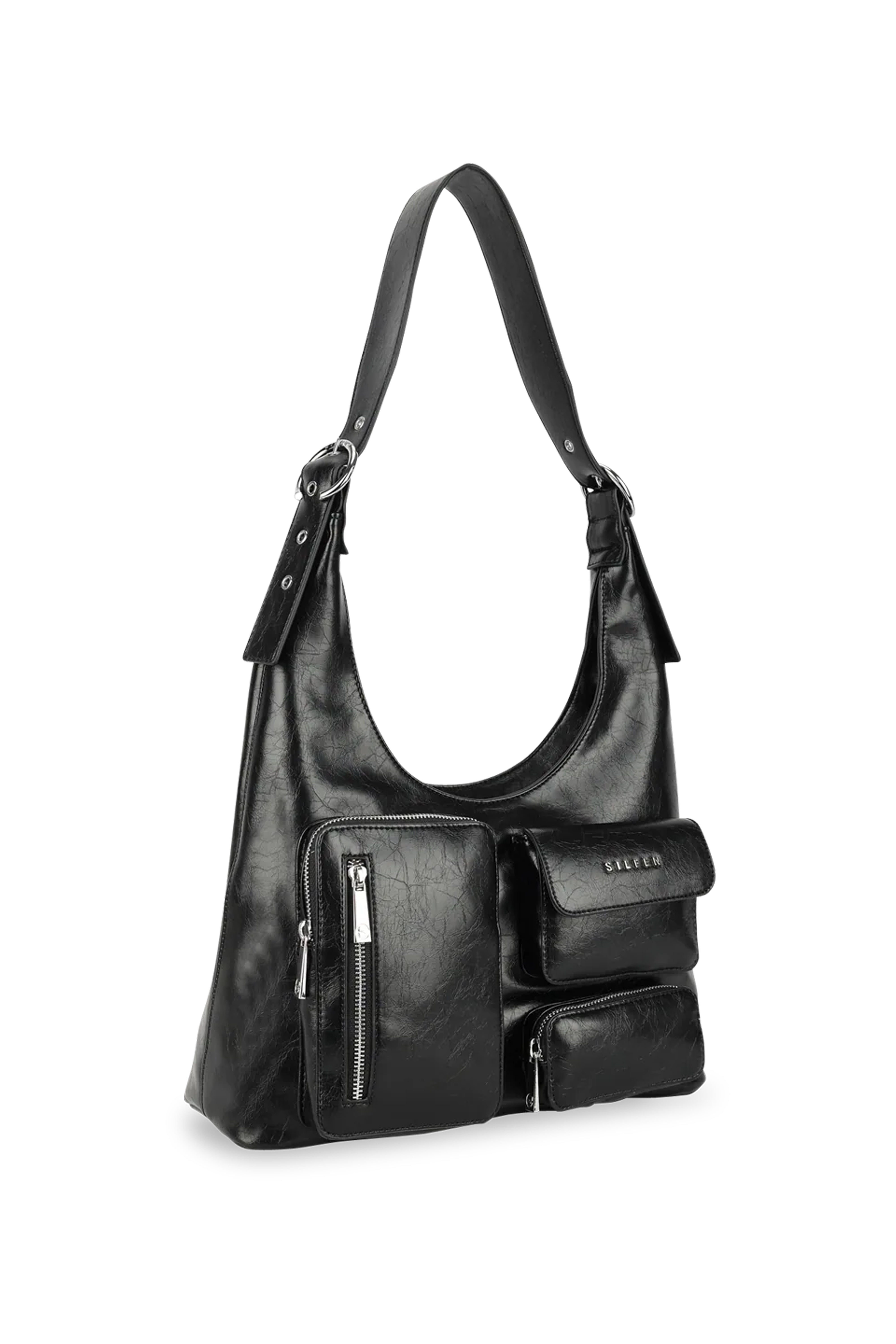 NORA CROSSBODY BAG - BLACK  - VIA SILFEN STUDIO | Only €99 | NOW AVAILABLE TO SHOP at IAMINHATELOVE