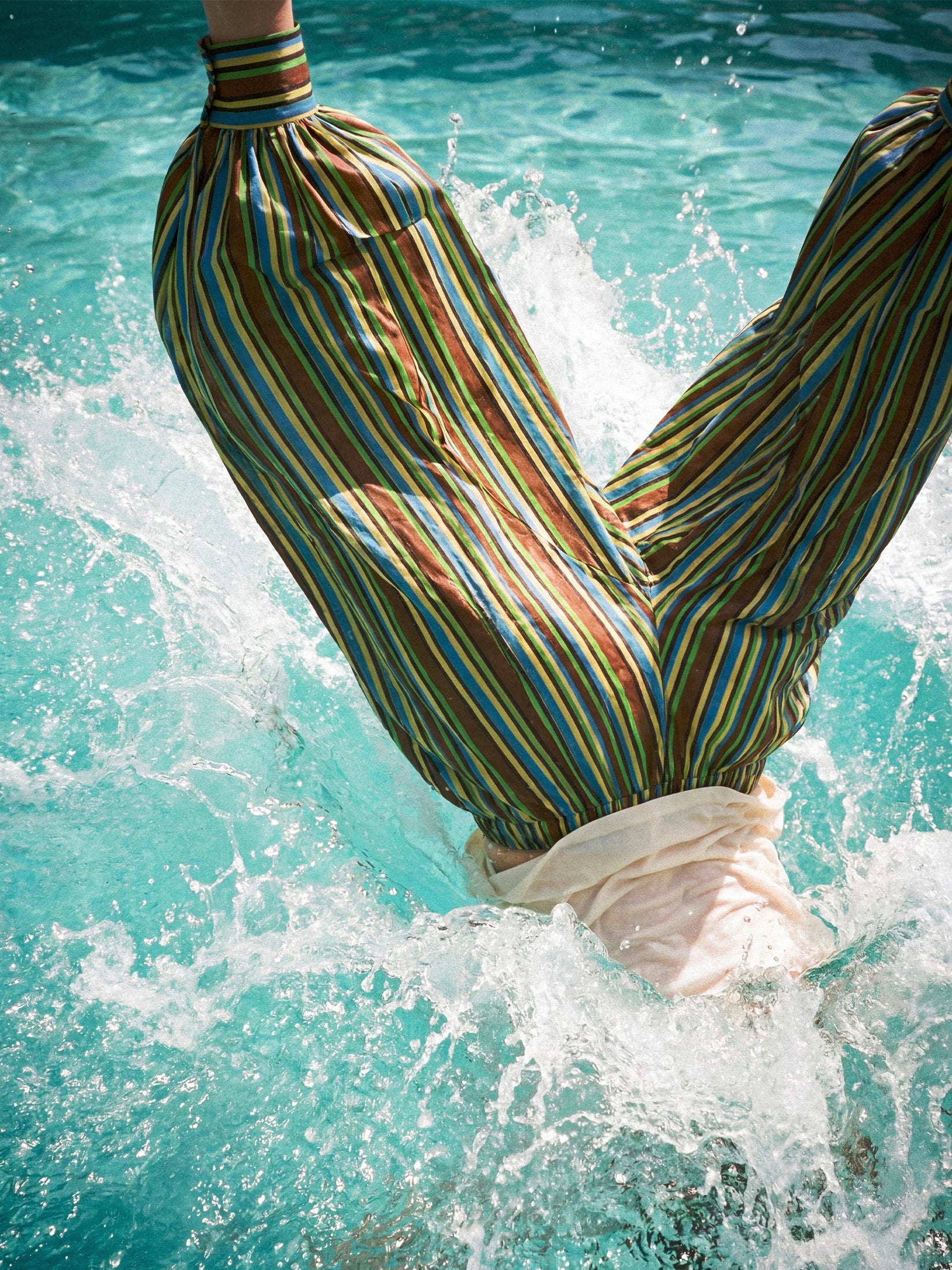 THE CALA STRIPED TROUSERS  - VIA CARMEN SAYS | Only €79 | NOW AVAILABLE TO SHOP at IAMINHATELOVE 