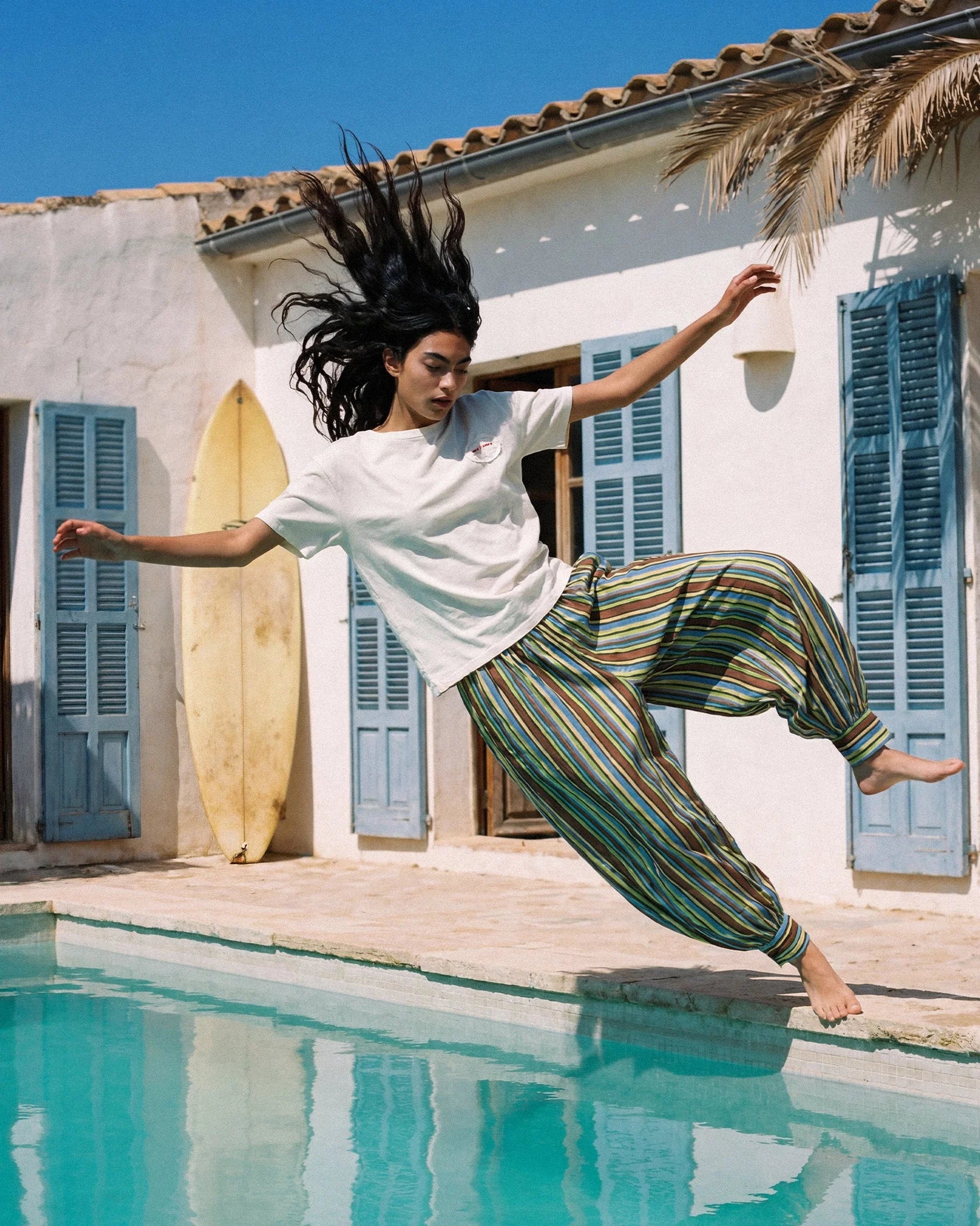 THE CALA STRIPED TROUSERS  - VIA CARMEN SAYS | Only €79 | NOW AVAILABLE TO SHOP at IAMINHATELOVE 