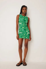 THE MESH BODYCON DRESS IN MULTI GREEN - EXCLUSIVE Dresses from NA-KD - Just $41! SHOP NOW AT IAMINHATELOVE BOTH IN STORE FOR CYPRUS AND ONLINE WORLDWIDE