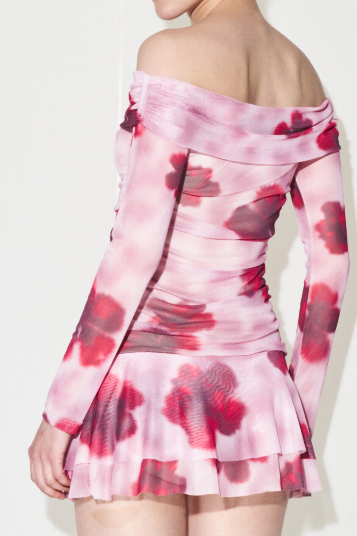 THE PARTY READY MINI DRESS -  PINKISH RED  - VIA CURATED BY | Only €59 | NOW AVAILABLE TO SHOP at IAMINHATELOVE