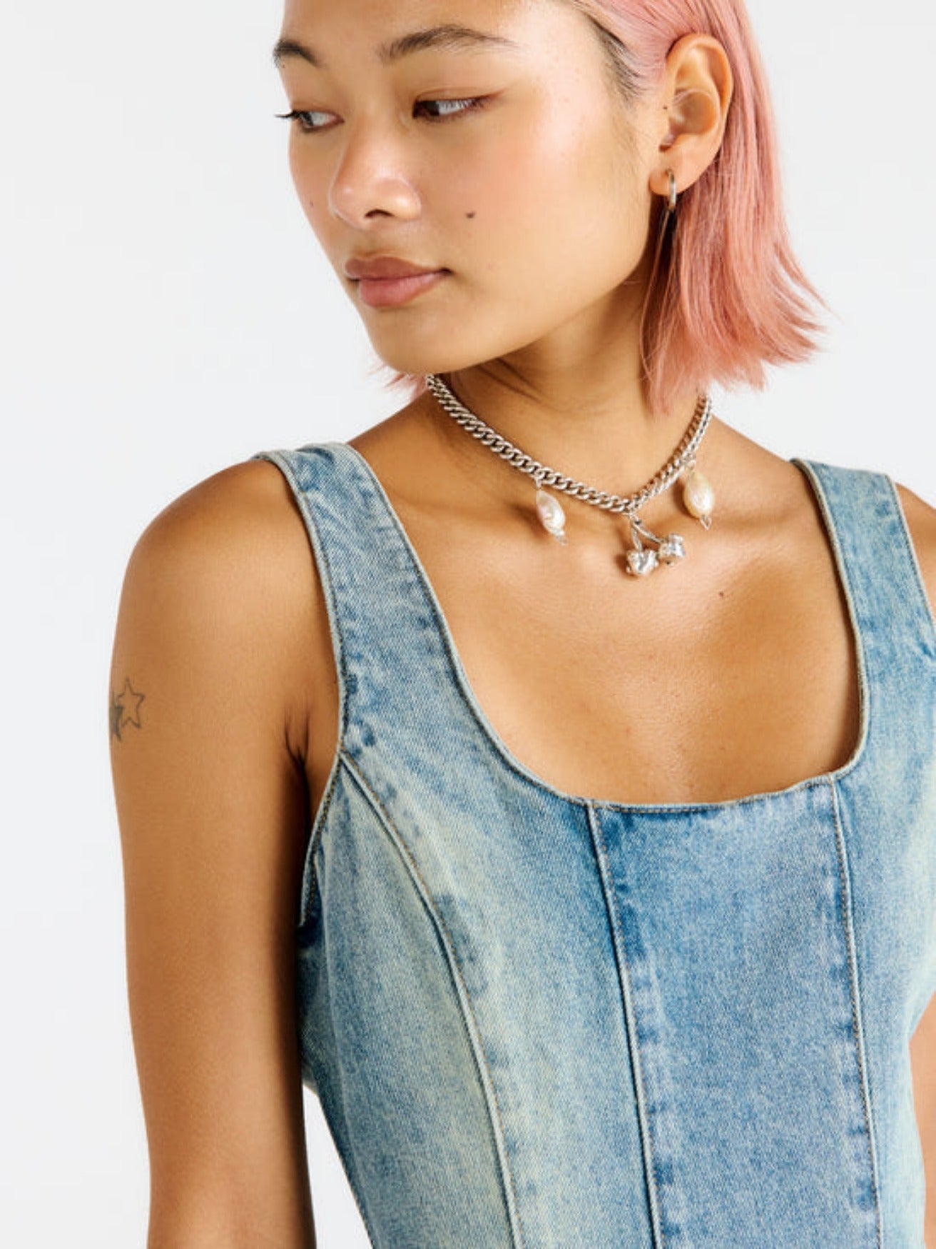 MISS WORLD DENIM MAXI DRESS  - VIA THE RAGGED PRIEST | Only €71 | NOW AVAILABLE TO SHOP at IAMINHATELOVE