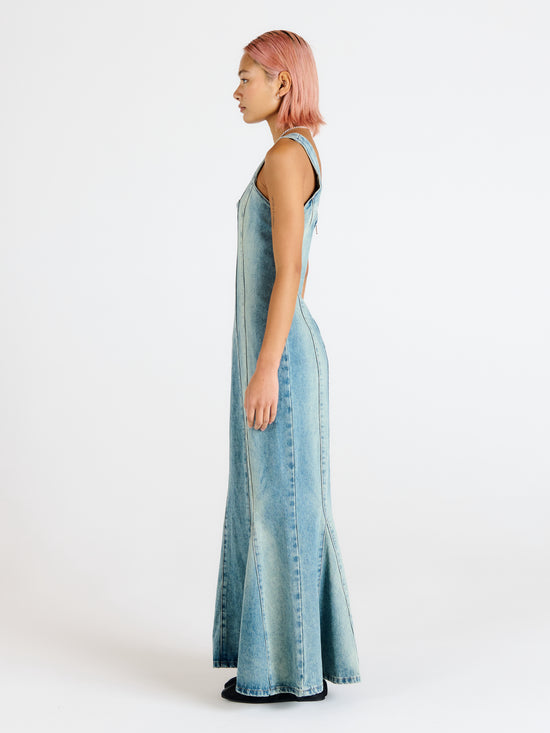 MISS WORLD DENIM MAXI DRESS - EXCLUSIVE Denim from THE RAGGED PRIEST - Just €95! SHOP NOW AT IAMINHATELOVE BOTH IN STORE FOR CYPRUS AND ONLINE WORLDWIDE @ IAMINHATELOVE.COM