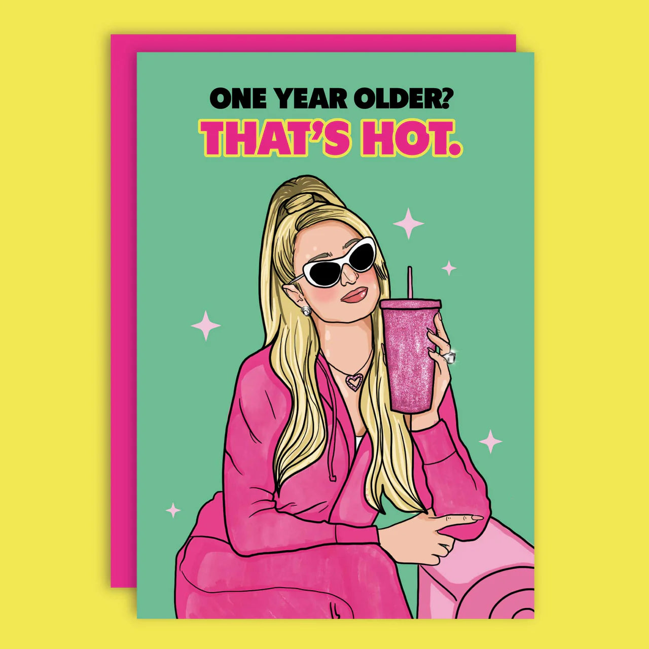 THE THAT'S HOT GREETING CARD  - VIA IAMINHATELOVE | Only €4 | NOW AVAILABLE TO SHOP at IAMINHATELOVE 