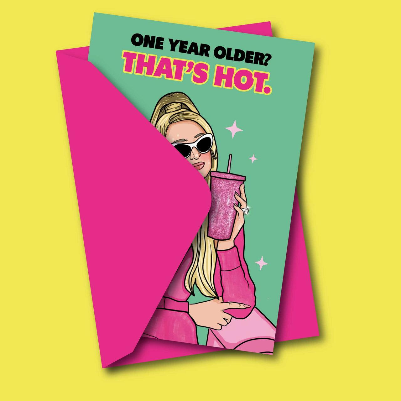 THE THAT'S HOT GREETING CARD  - VIA IAMINHATELOVE | Only €4 | NOW AVAILABLE TO SHOP at IAMINHATELOVE 