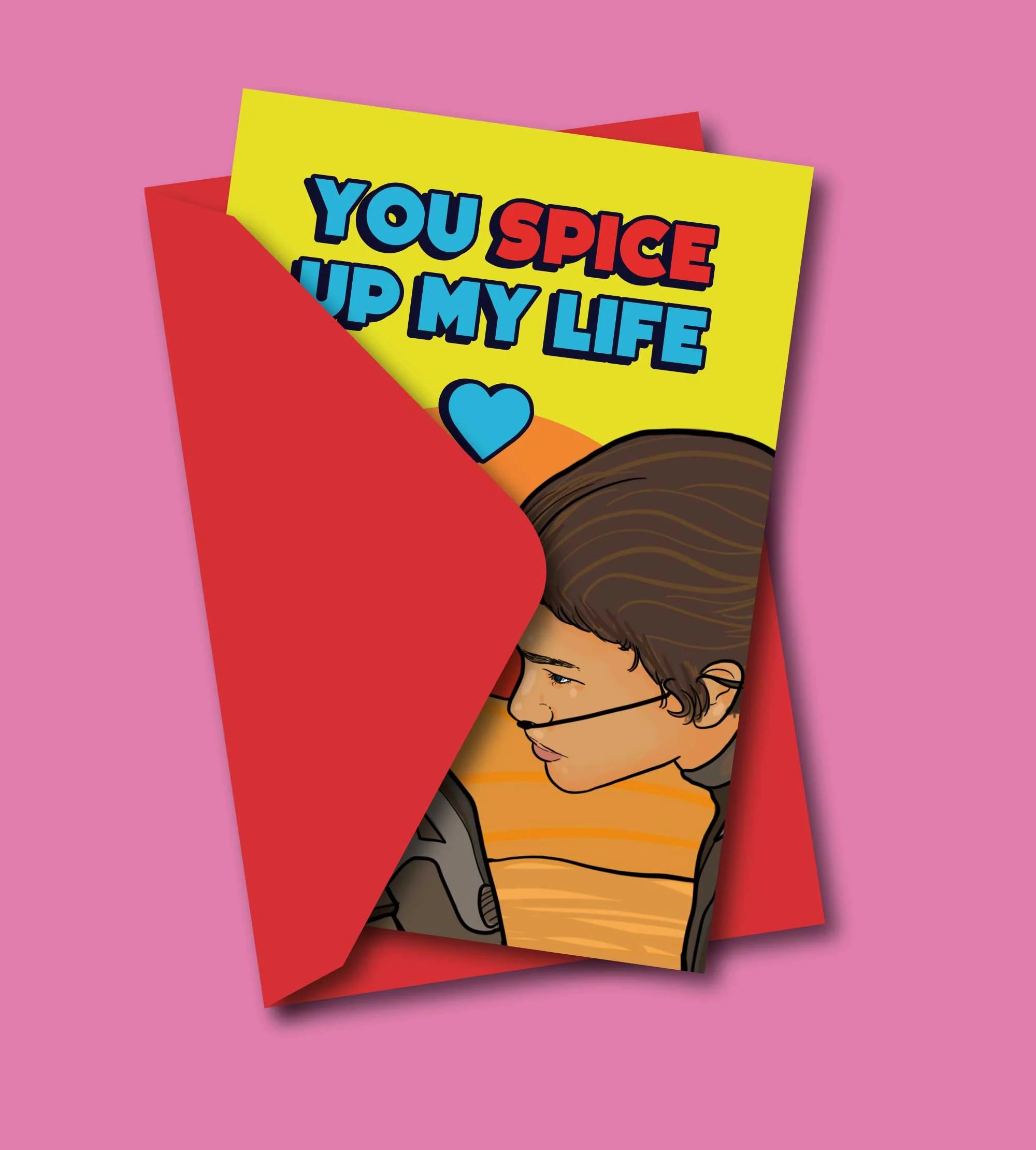 THE DUNE IN LOVE GREETING CARD  - VIA IAMINHATELOVE | Only €4 | NOW AVAILABLE TO SHOP at IAMINHATELOVE 