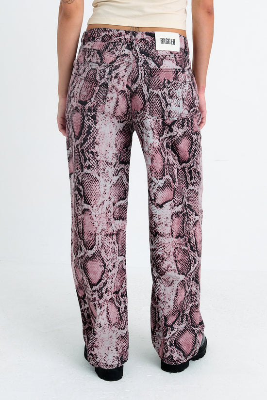 THE RELEASE DENIM - PINK SNAKE WASH  - VIA THE RAGGED PRIEST | Only €83 | NOW AVAILABLE TO SHOP at IAMINHATELOVE