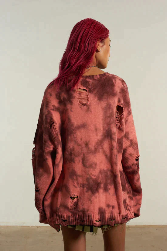 CREATURE TIE DYE CARDIGAN - EXCLUSIVE Knitwear from THE RAGGED PRIEST - Just €65.60! SHOP NOW AT IAMINHATELOVE BOTH IN STORE FOR CYPRUS AND ONLINE WORLDWIDE @ IAMINHATELOVE.COM