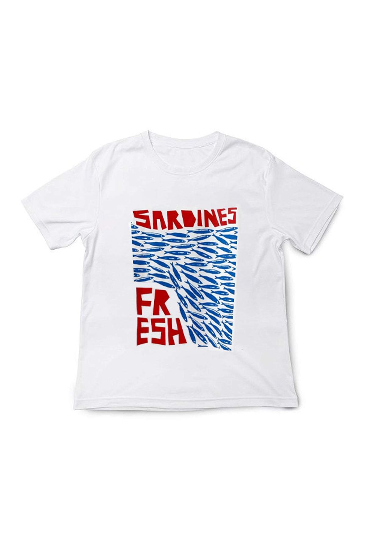 THE SARDINE CRAZE TEE  - VIA CURATED BY | Only €36 | NOW AVAILABLE TO SHOP at IAMINHATELOVE