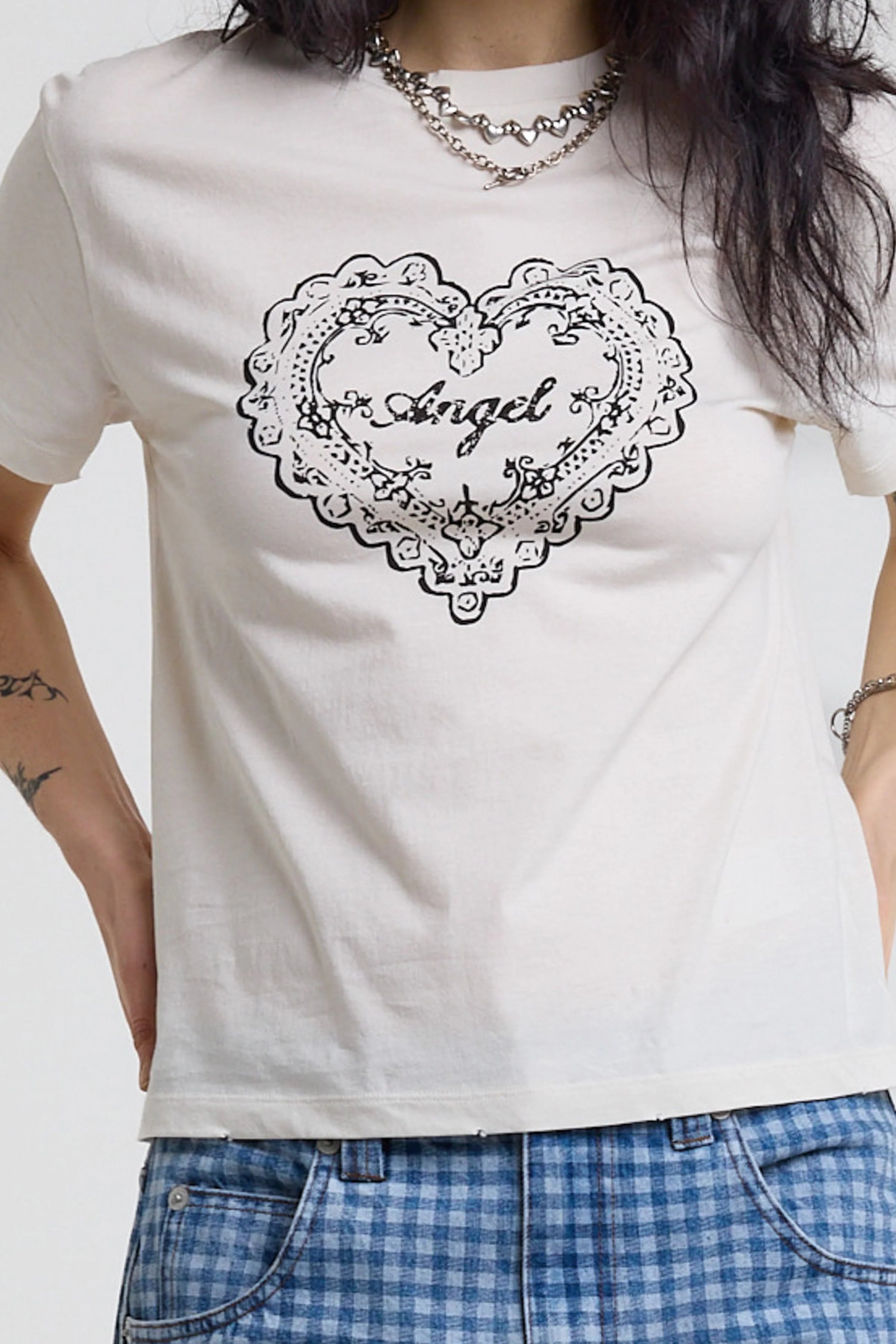 THE ANGEL HEART GRAPHIC BABY T-SHIRT  - VIA THE RAGGED PRIEST | Only €46 | NOW AVAILABLE TO SHOP at IAMINHATELOVE 