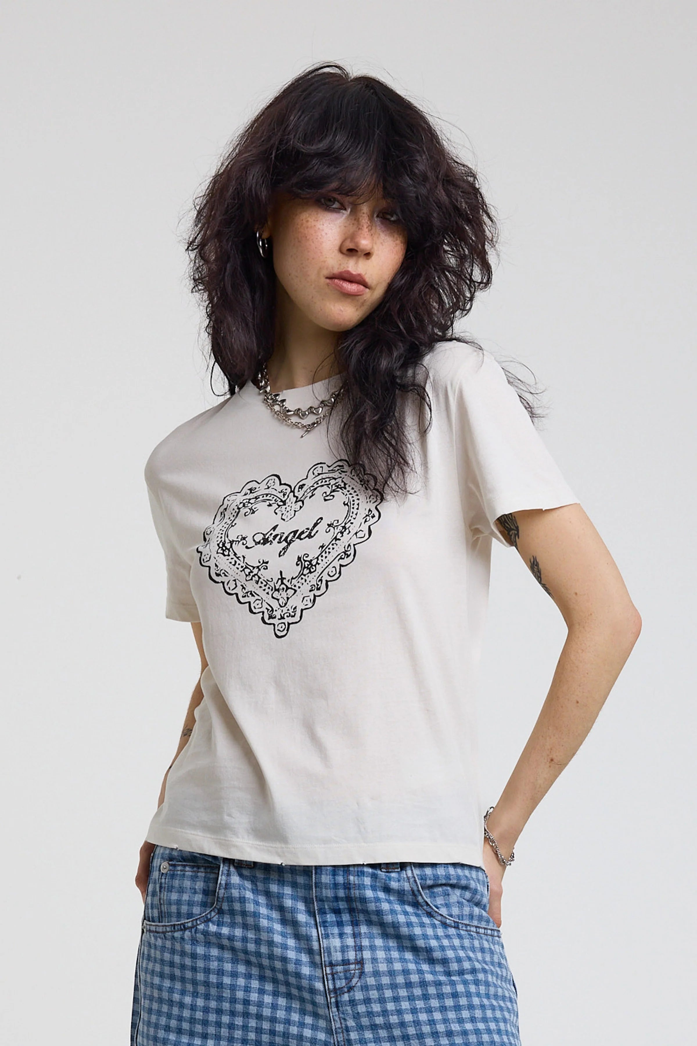 THE ANGEL HEART GRAPHIC BABY T-SHIRT  - VIA THE RAGGED PRIEST | Only €46 | NOW AVAILABLE TO SHOP at IAMINHATELOVE 