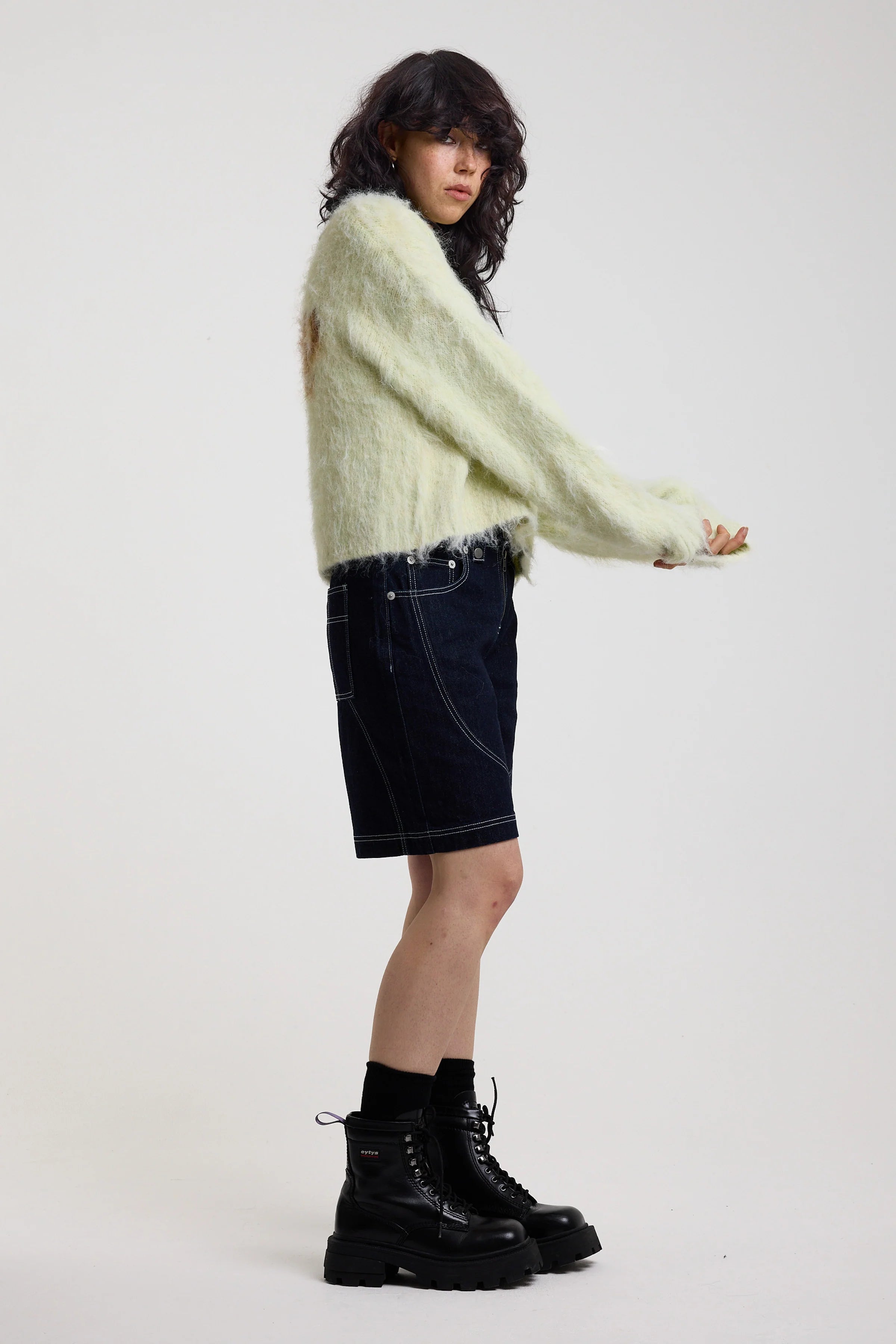 THE BABY FUZZY KNIT CARDIGAN  - VIA THE RAGGED PRIEST | Only €92 | NOW AVAILABLE TO SHOP at IAMINHATELOVE 