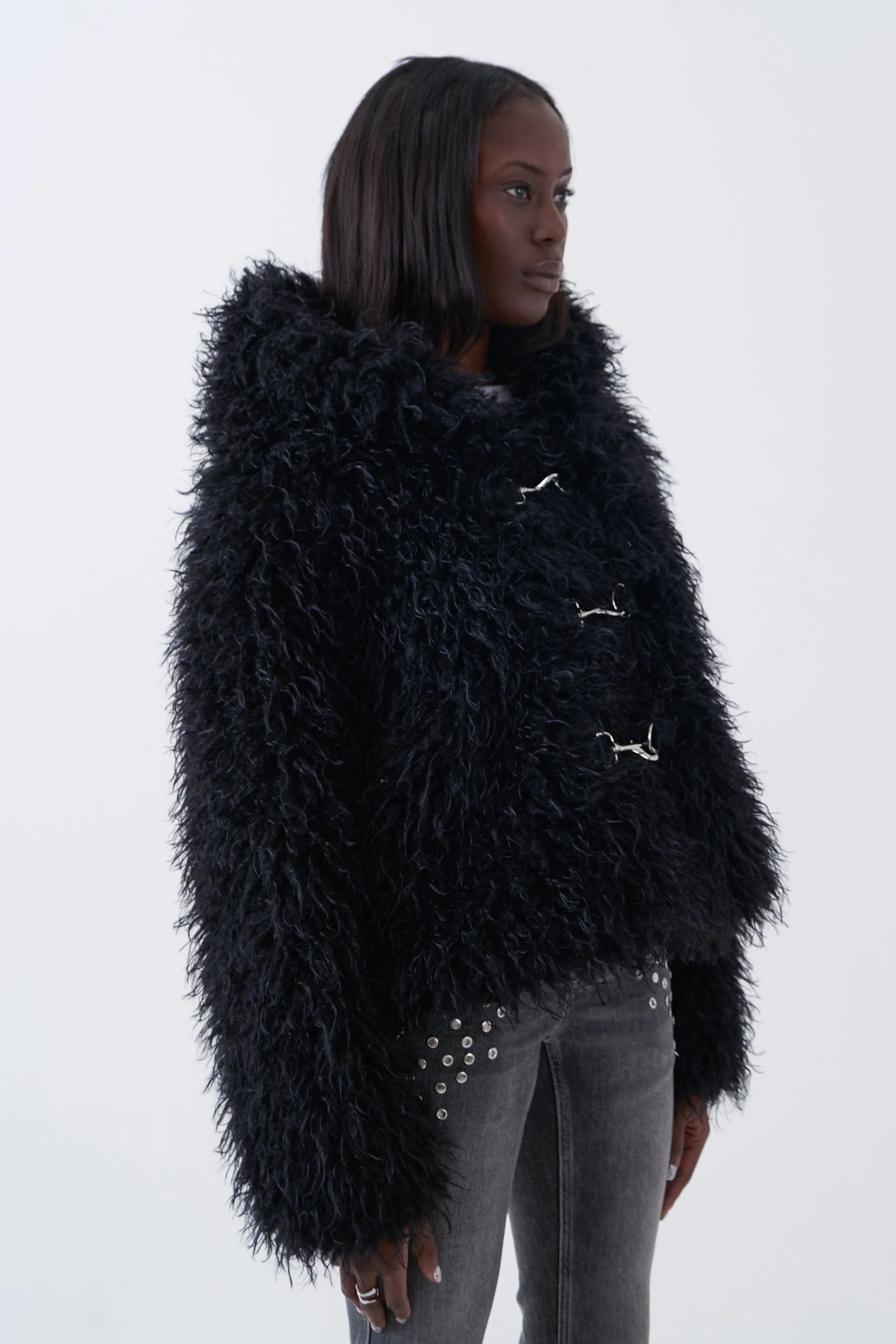 THE JULIA SHAGGY FAUX FUR COAT  - VIA THE RAGGED PRIEST | Only €185 | NOW AVAILABLE TO SHOP at IAMINHATELOVE 