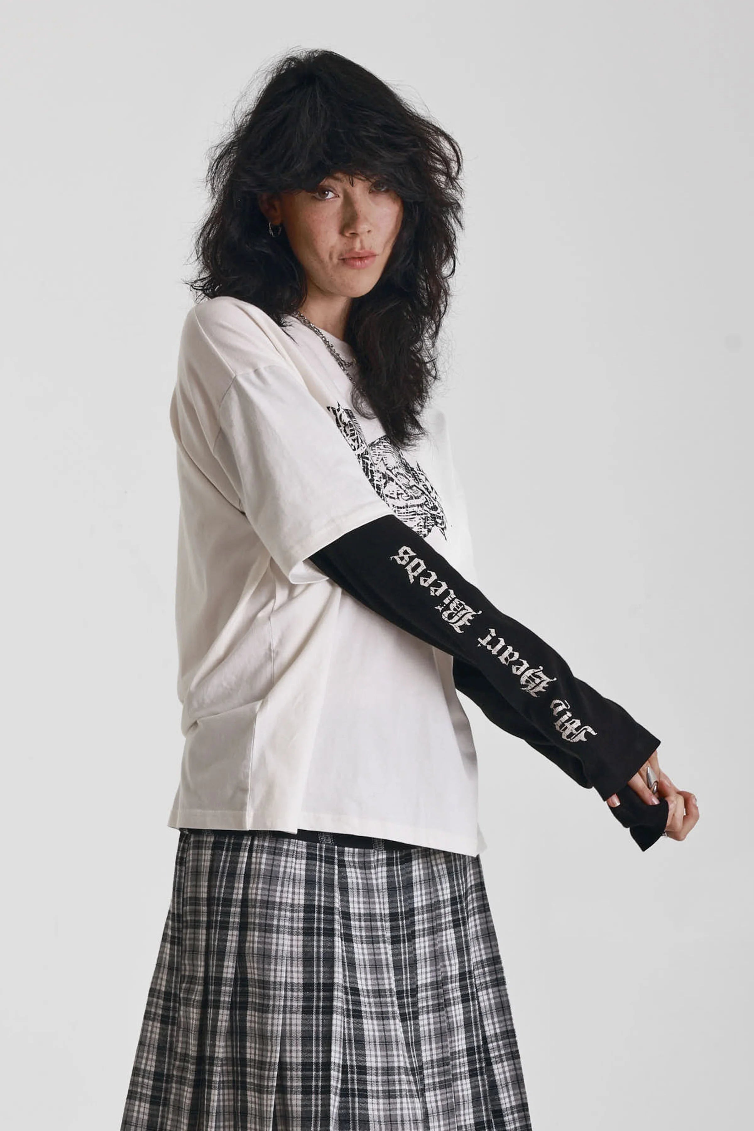 THE BYPASS LONG SLEEVE GRAPHIC T-SHIRT  - VIA THE RAGGED PRIEST | Only €57 | NOW AVAILABLE TO SHOP at IAMINHATELOVE 
