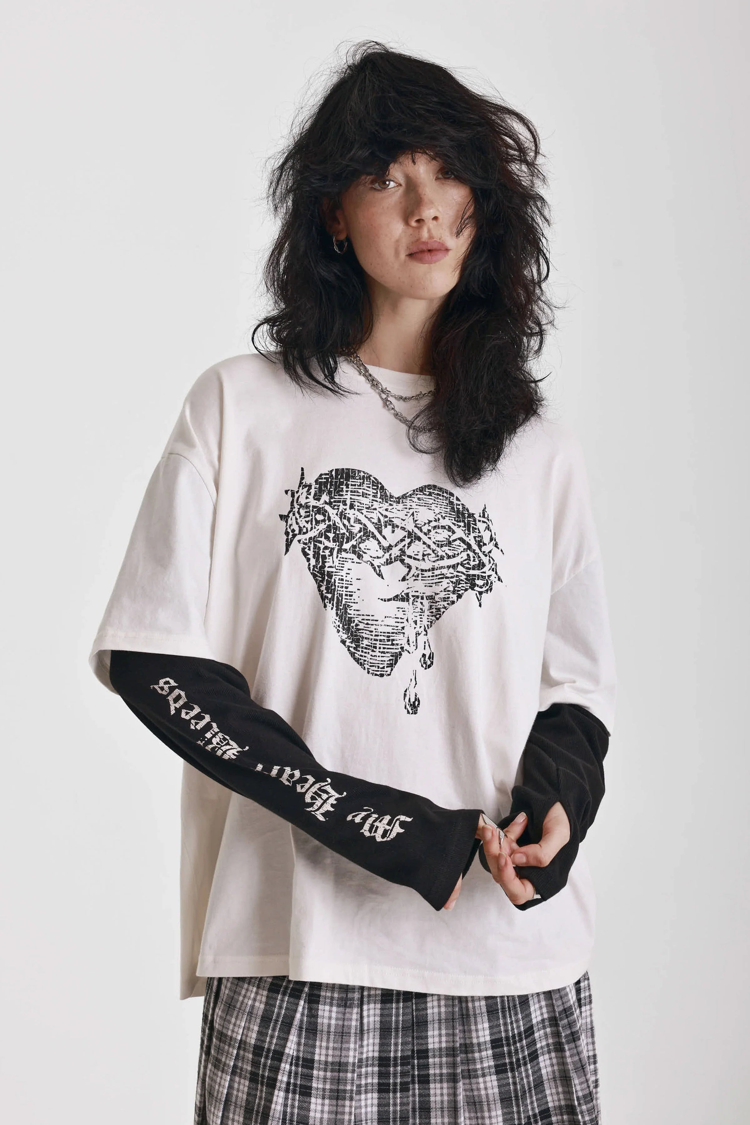 THE BYPASS LONG SLEEVE GRAPHIC T-SHIRT  - VIA THE RAGGED PRIEST | Only €57 | NOW AVAILABLE TO SHOP at IAMINHATELOVE 