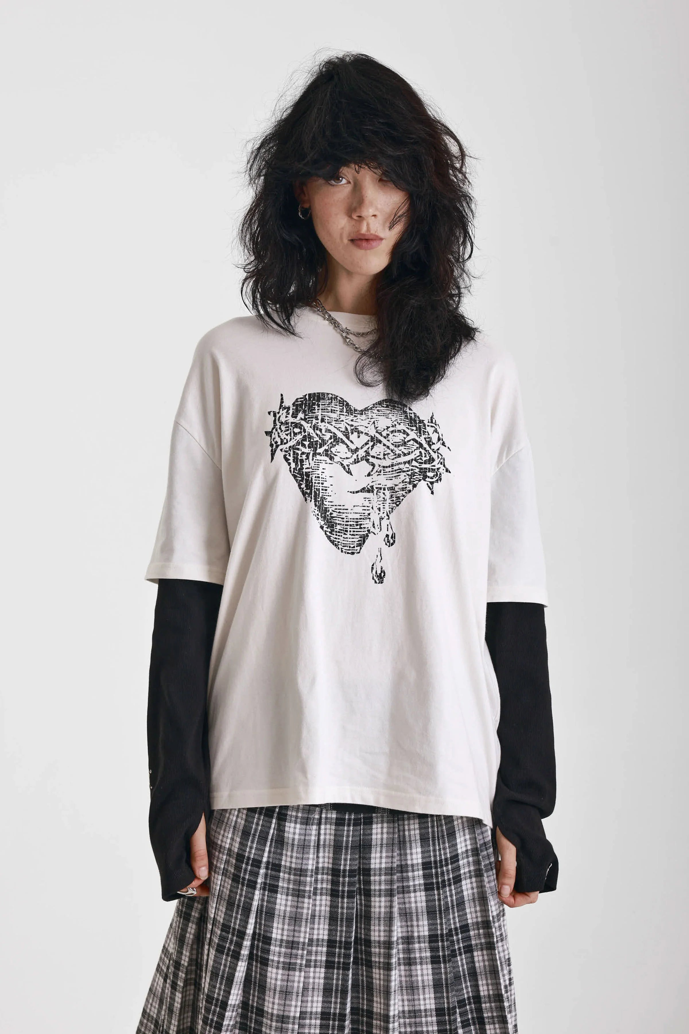 THE BYPASS LONG SLEEVE GRAPHIC T-SHIRT  - VIA THE RAGGED PRIEST | Only €57 | NOW AVAILABLE TO SHOP at IAMINHATELOVE 